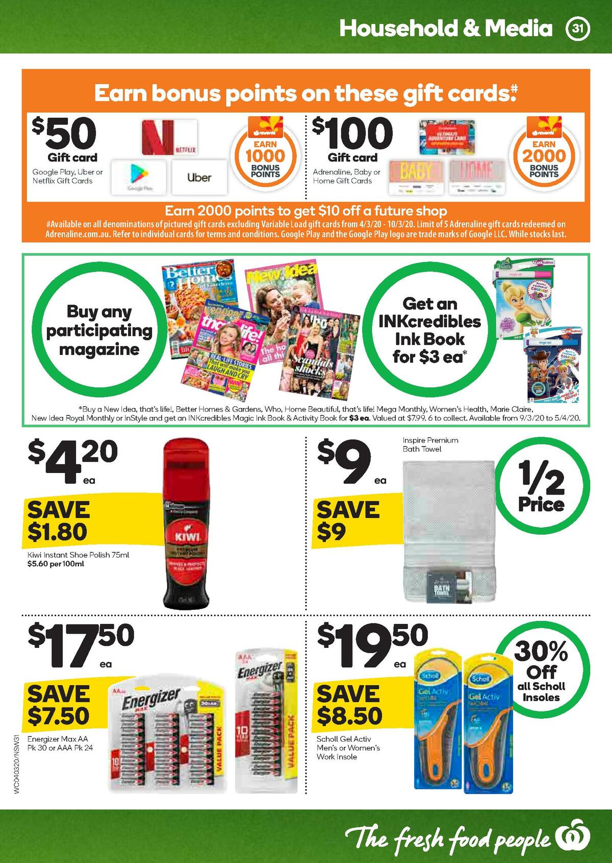 Woolworths Catalogues from 4 March