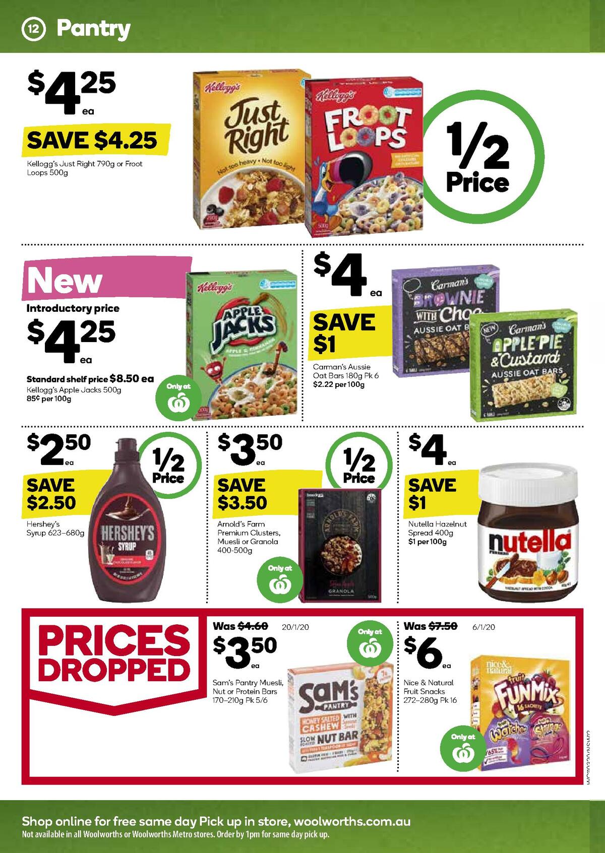 Woolworths Catalogues from 11 March