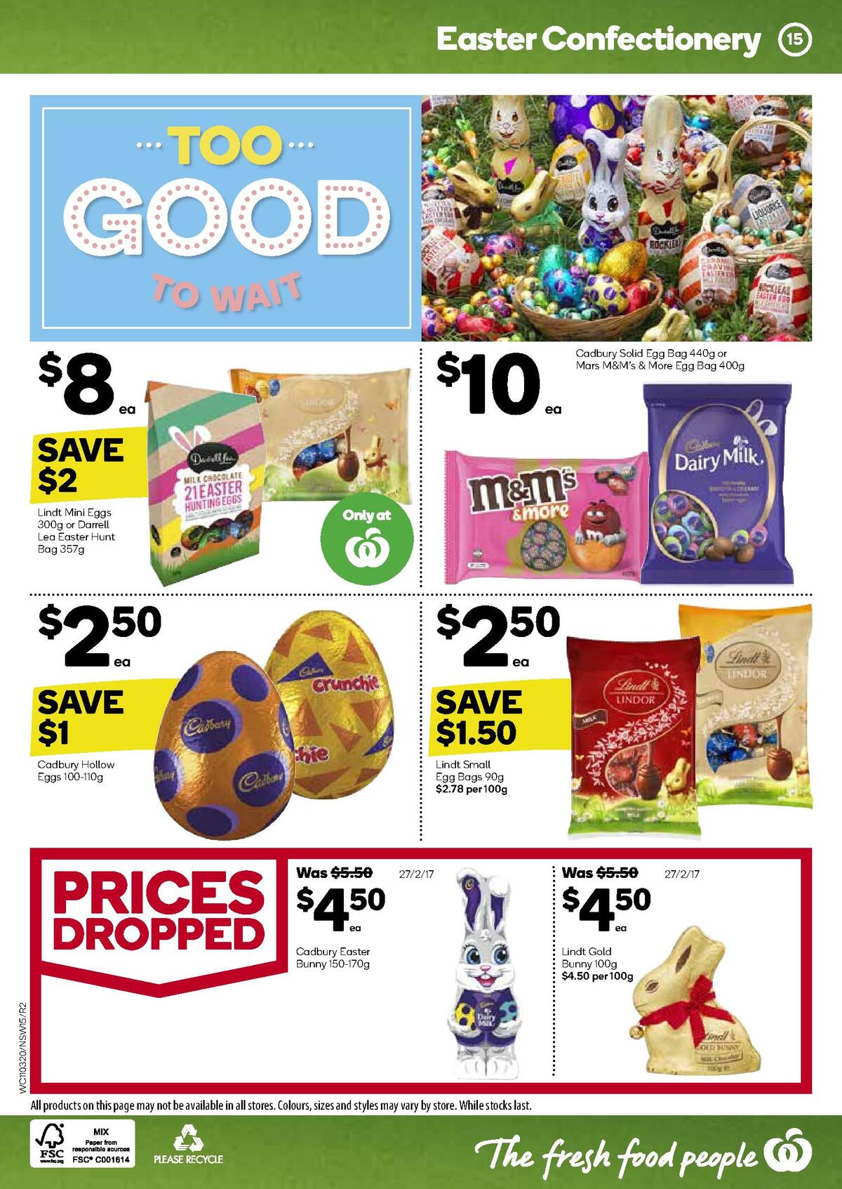 Woolworths Catalogues from 11 March