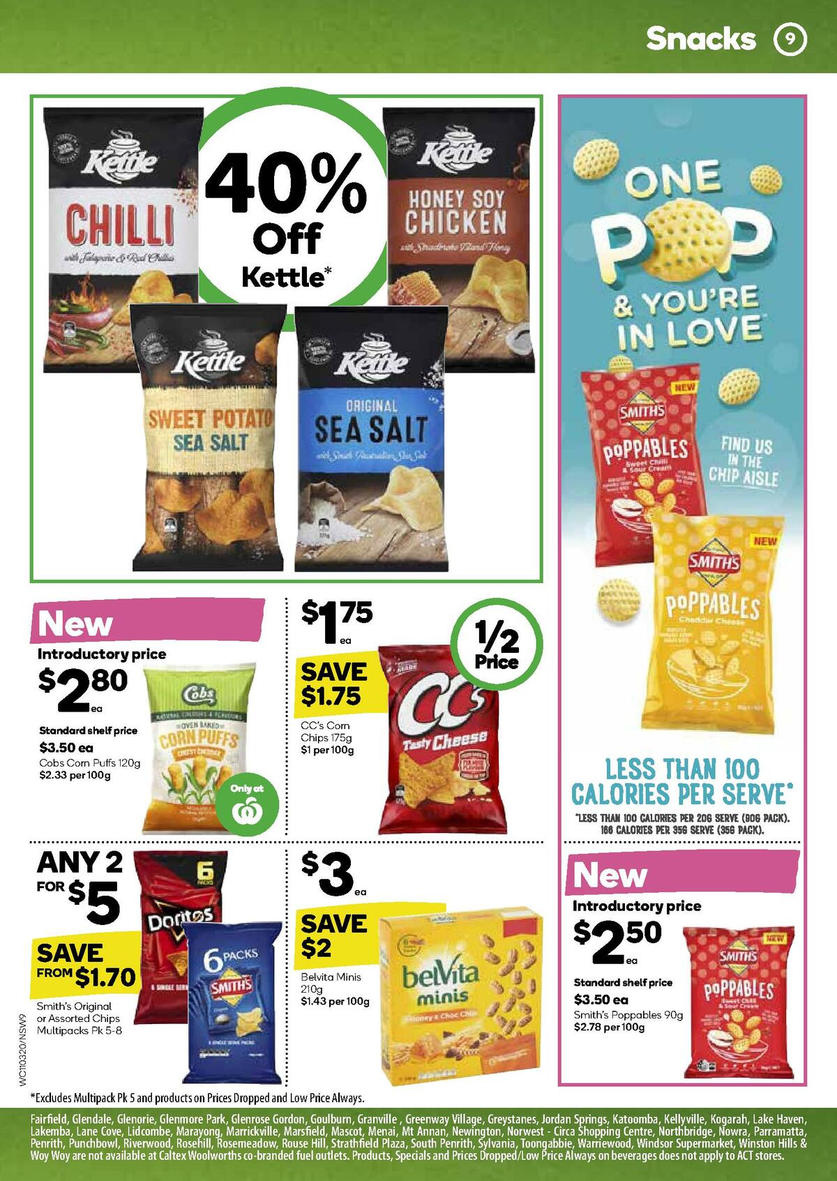 Woolworths Catalogues from 11 March