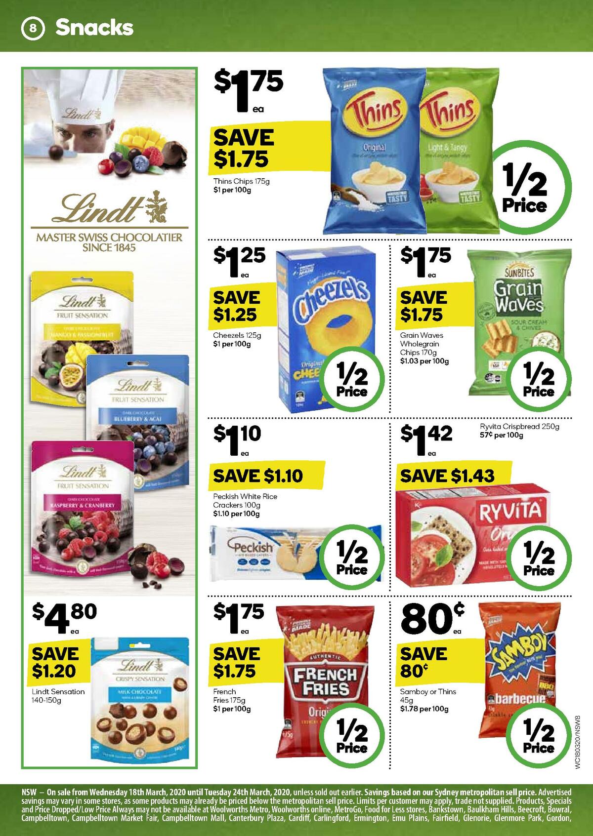 Woolworths Catalogues from 18 March