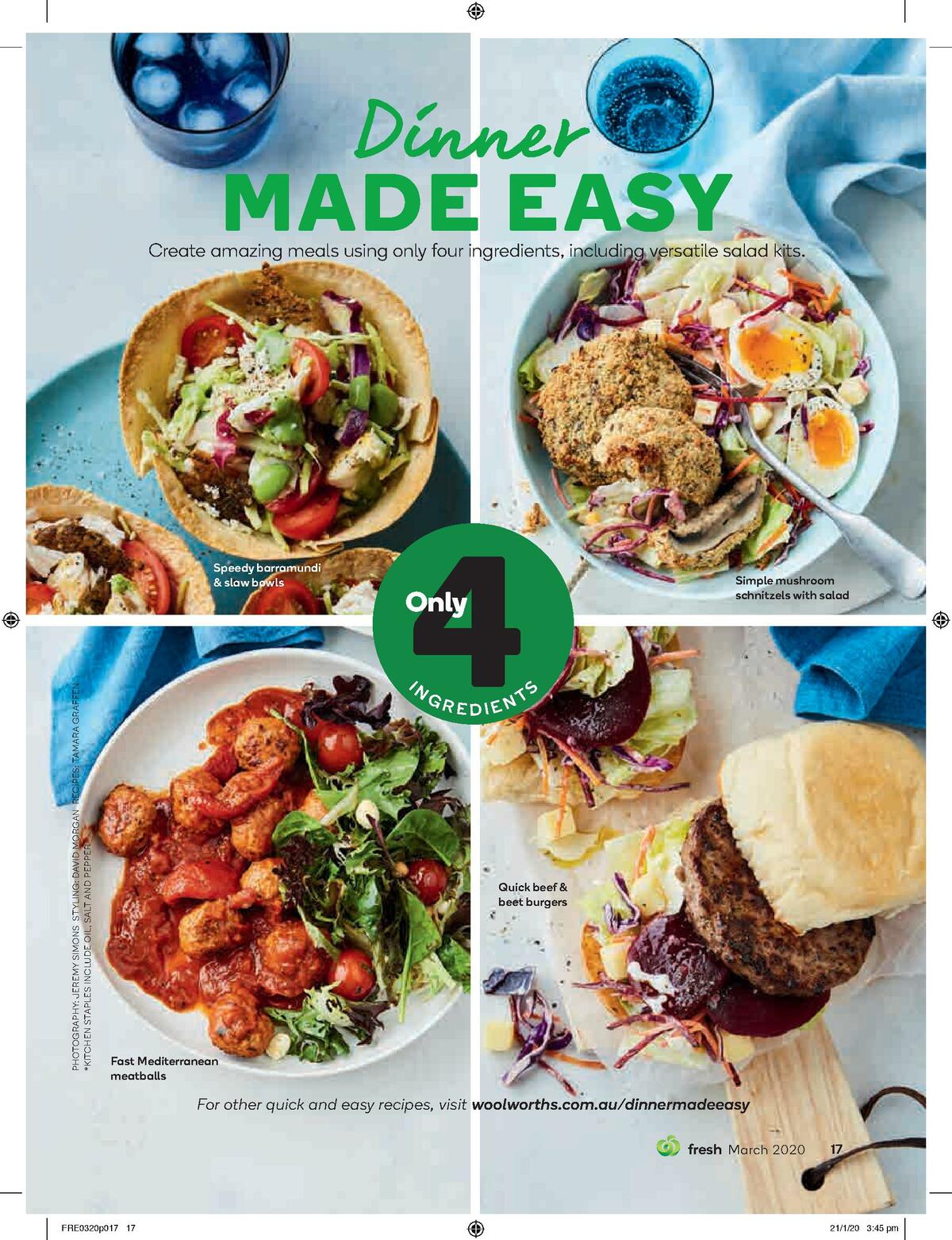 Woolworths Magazine March Catalogues from 1 March