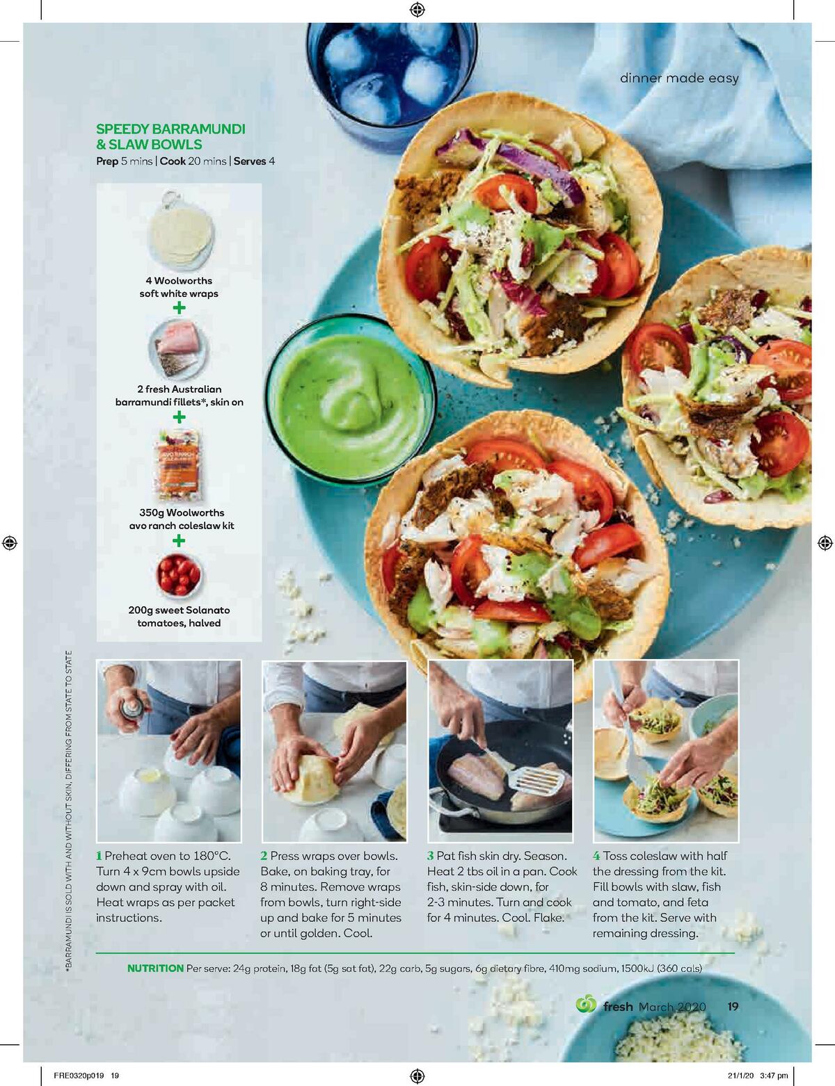 Woolworths Magazine March Catalogues from 1 March