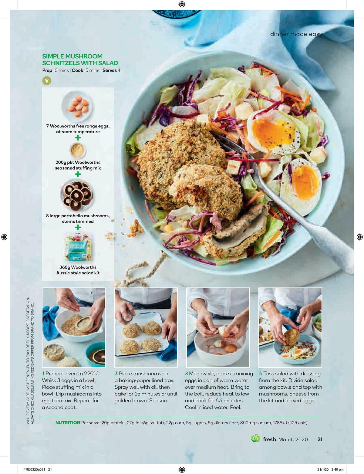 Woolworths Magazine March Catalogues from 1 March