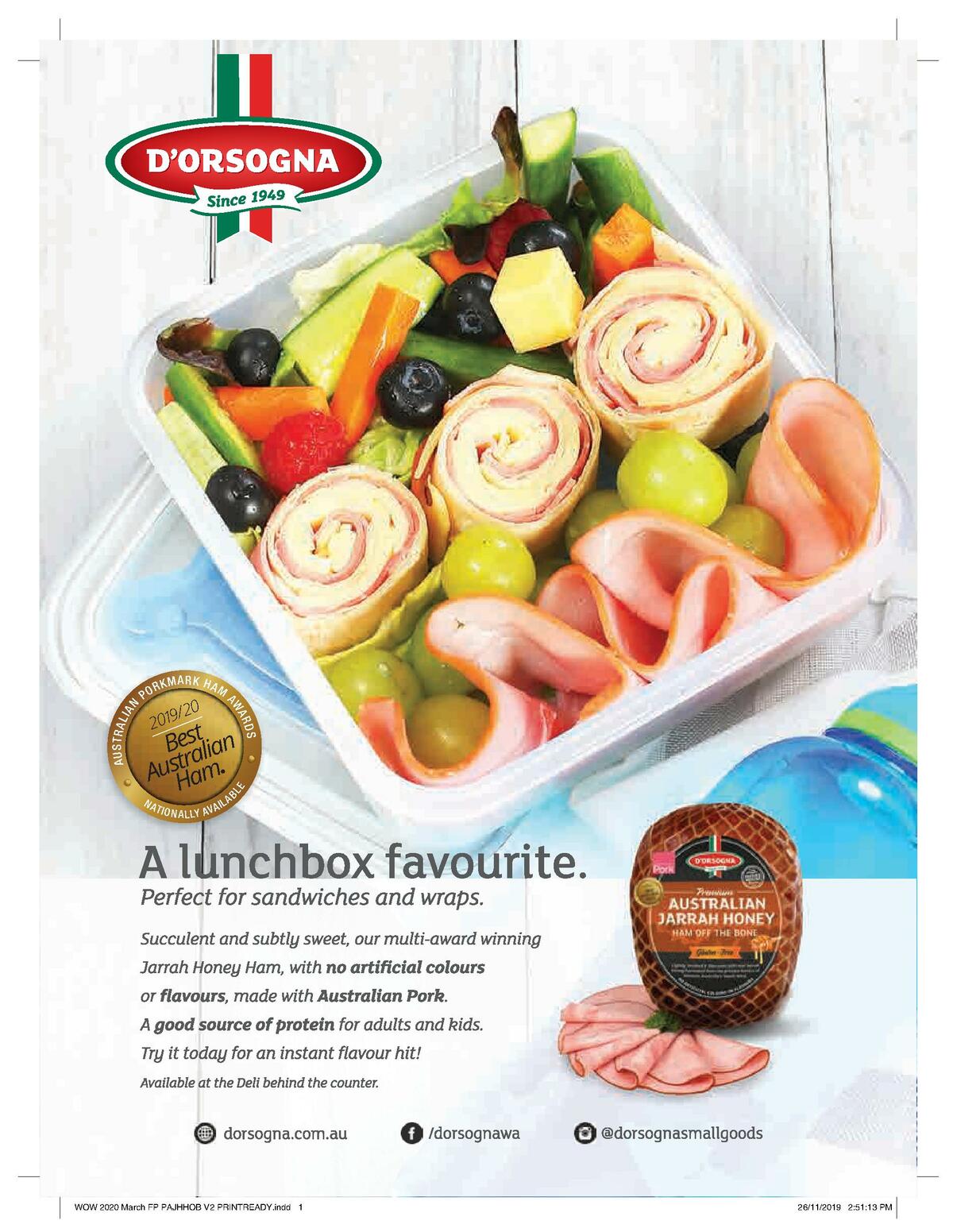 Woolworths Magazine March Catalogues from 1 March