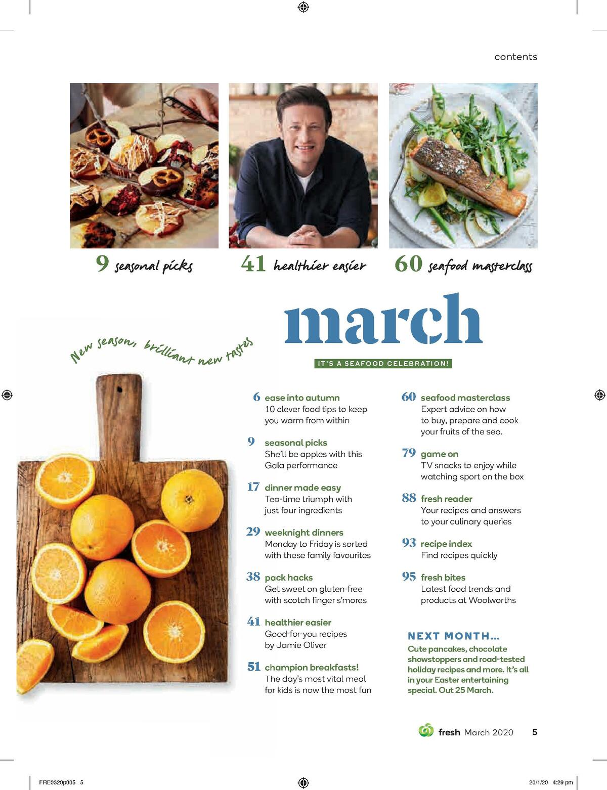 Woolworths Magazine March Catalogues from 1 March