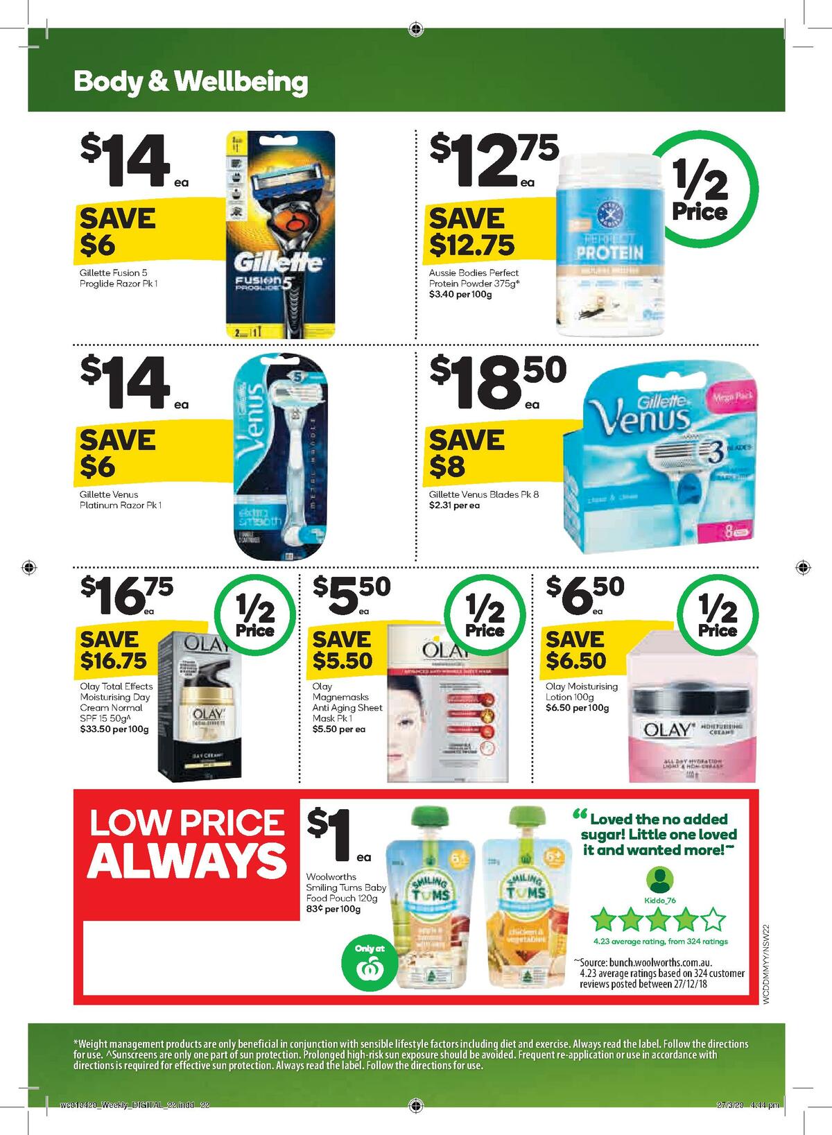 Woolworths Catalogues from 1 April