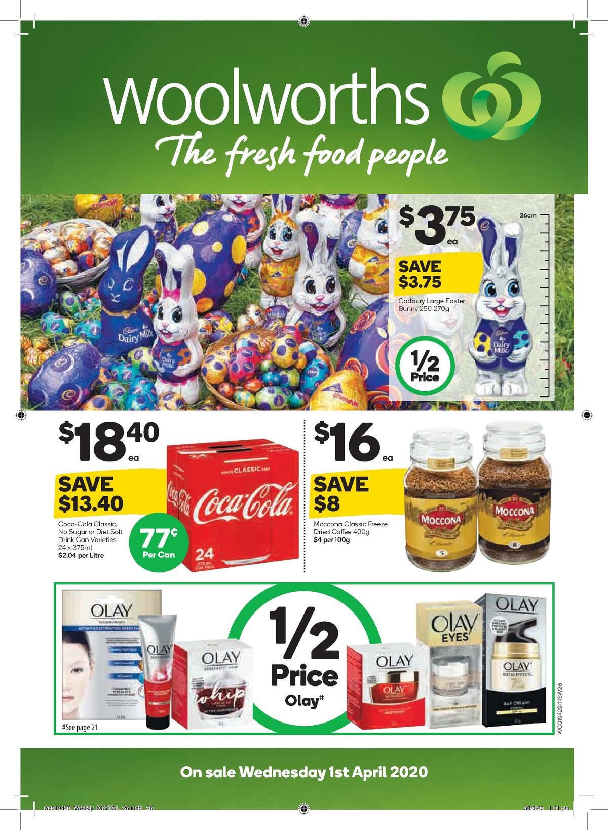 Woolworths Catalogues from 1 April