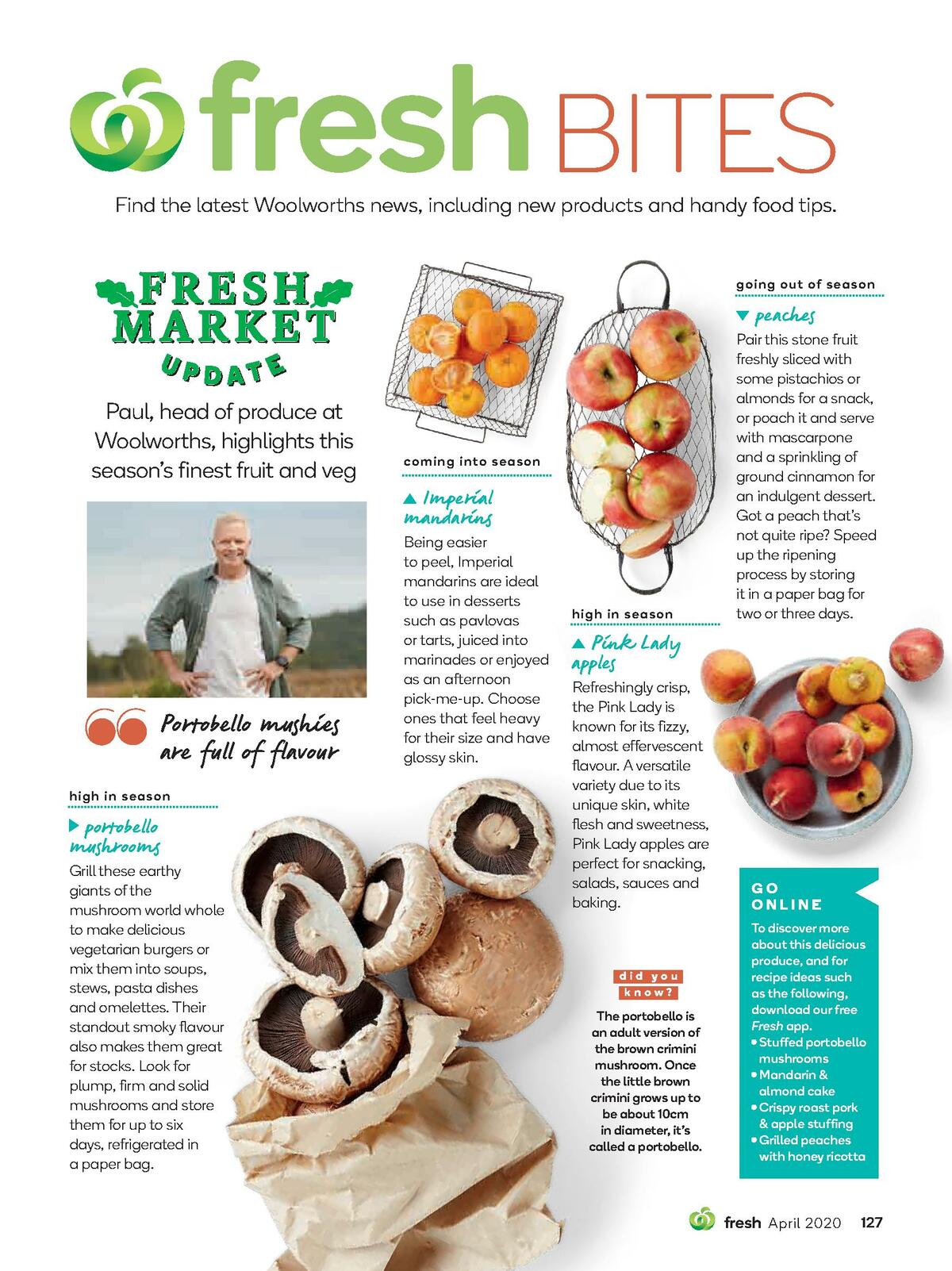 Woolworths Magazine April Catalogues from 1 April