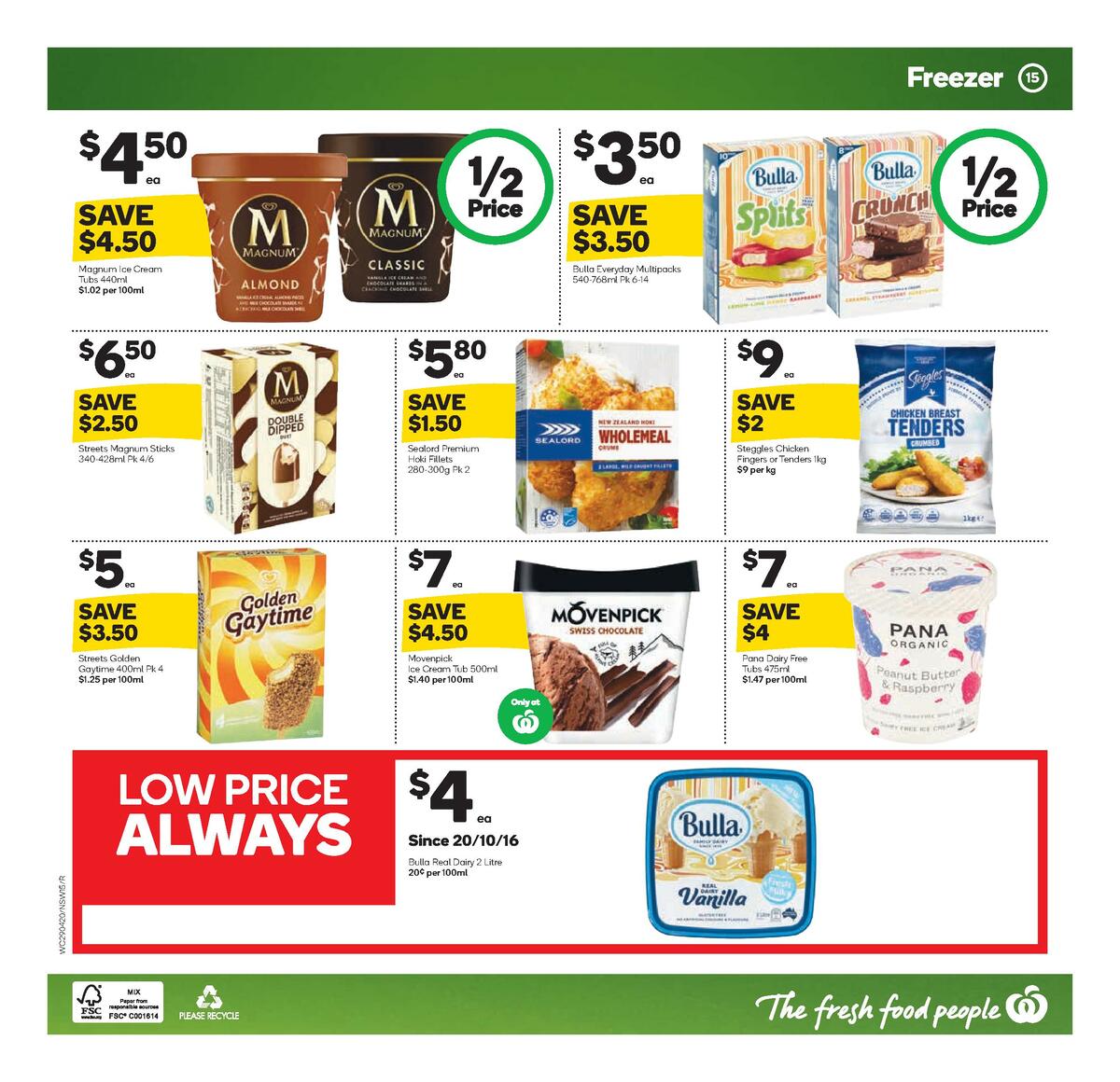 Woolworths Catalogues from 29 April