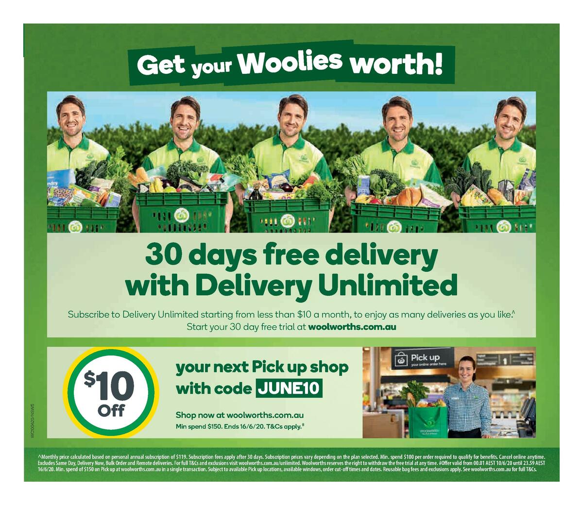 Woolworths Catalogues from 10 June