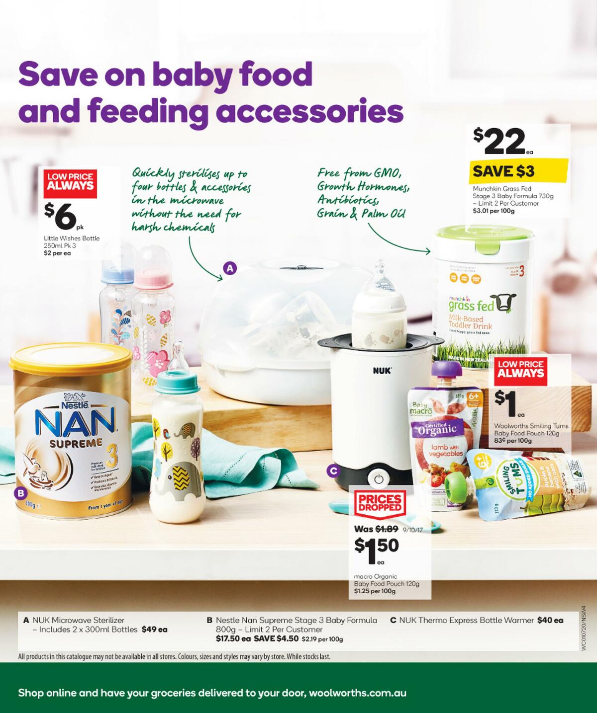 Woolworths Baby & Toddler Catalogues from 1 July