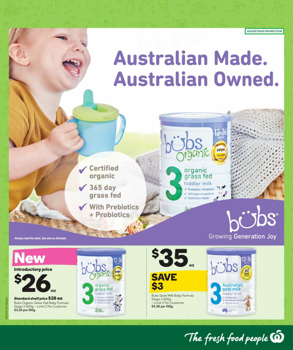 Woolworths Baby & Toddler Catalogues from 1 July