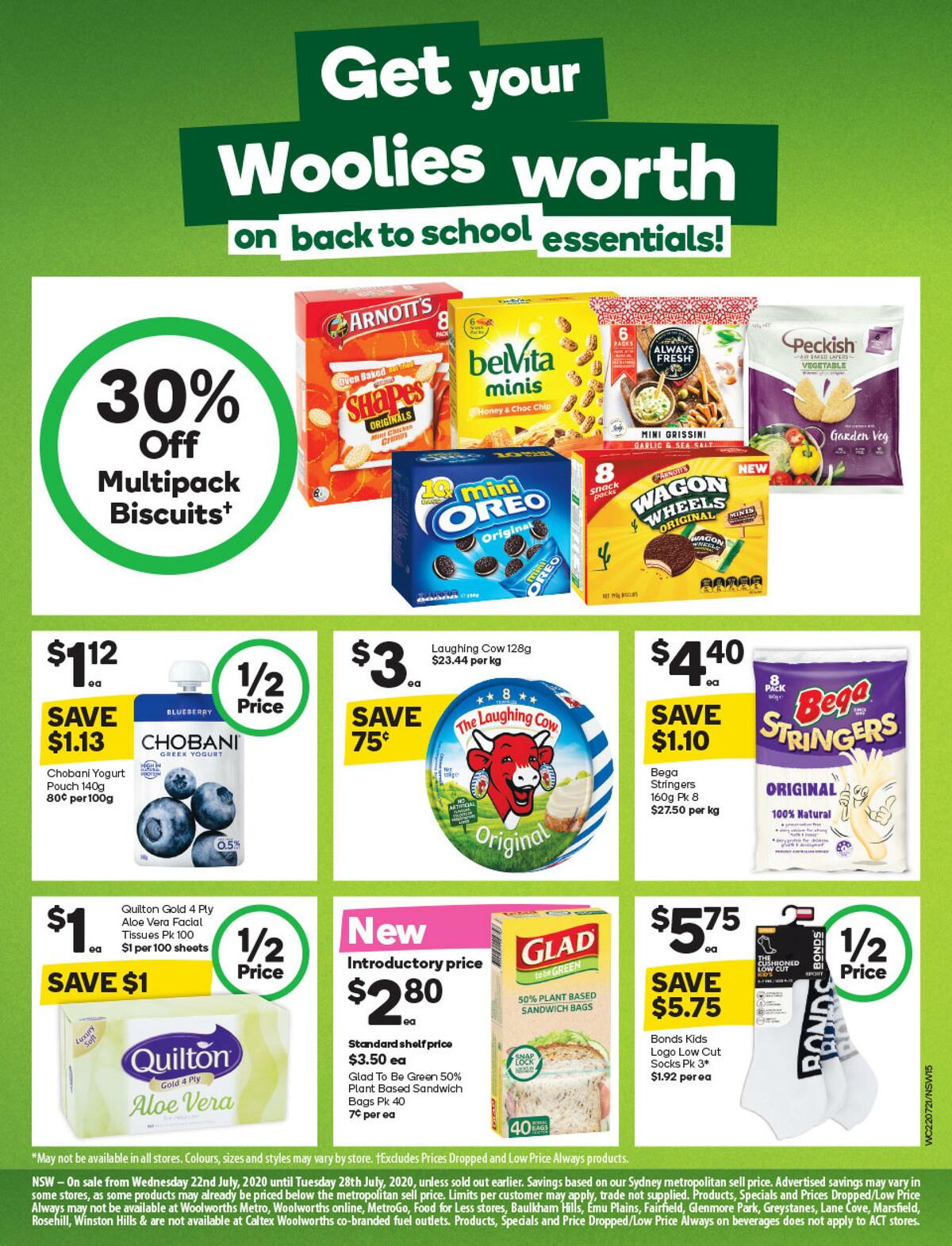 Woolworths Catalogues from 22 July