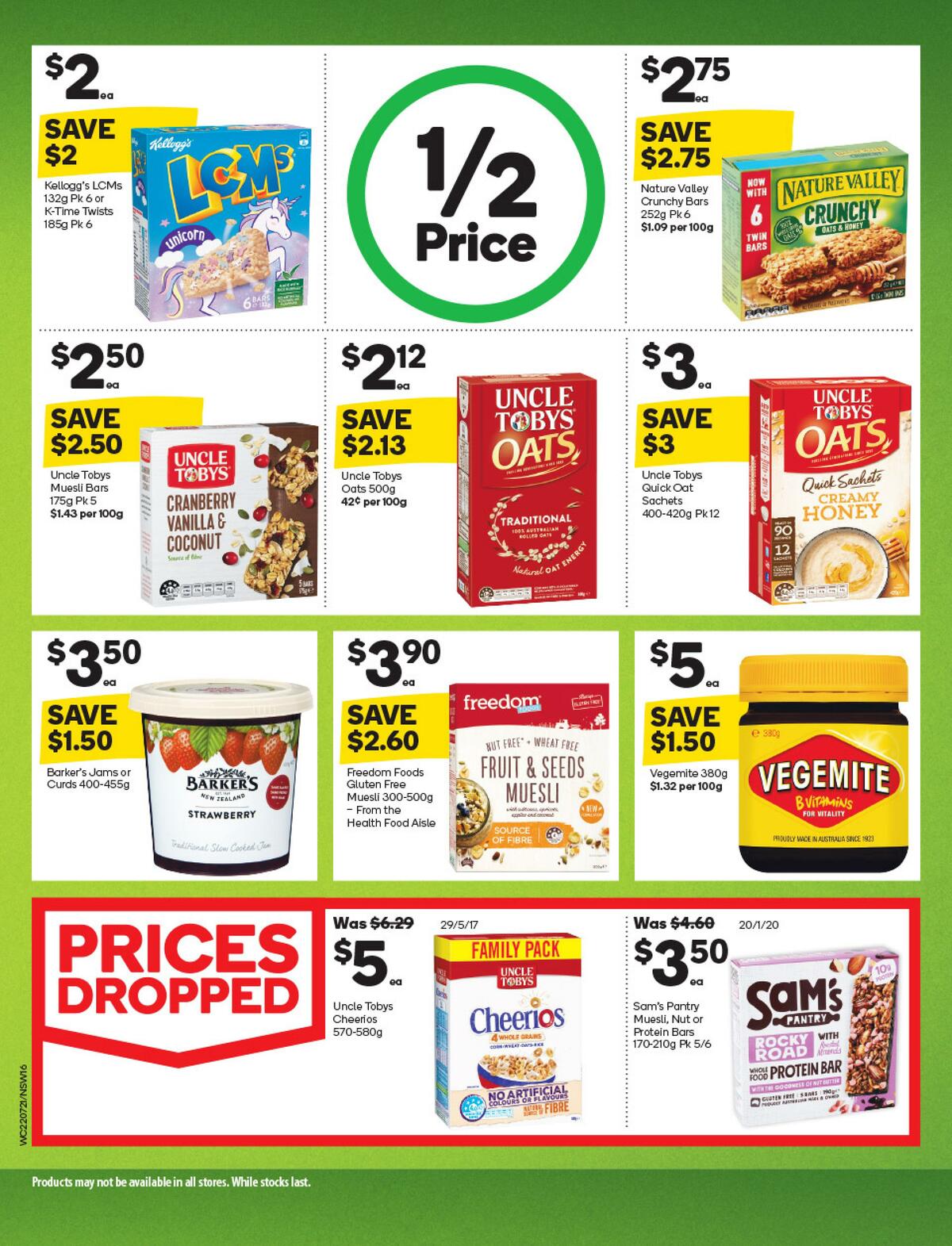 Woolworths Catalogues from 22 July