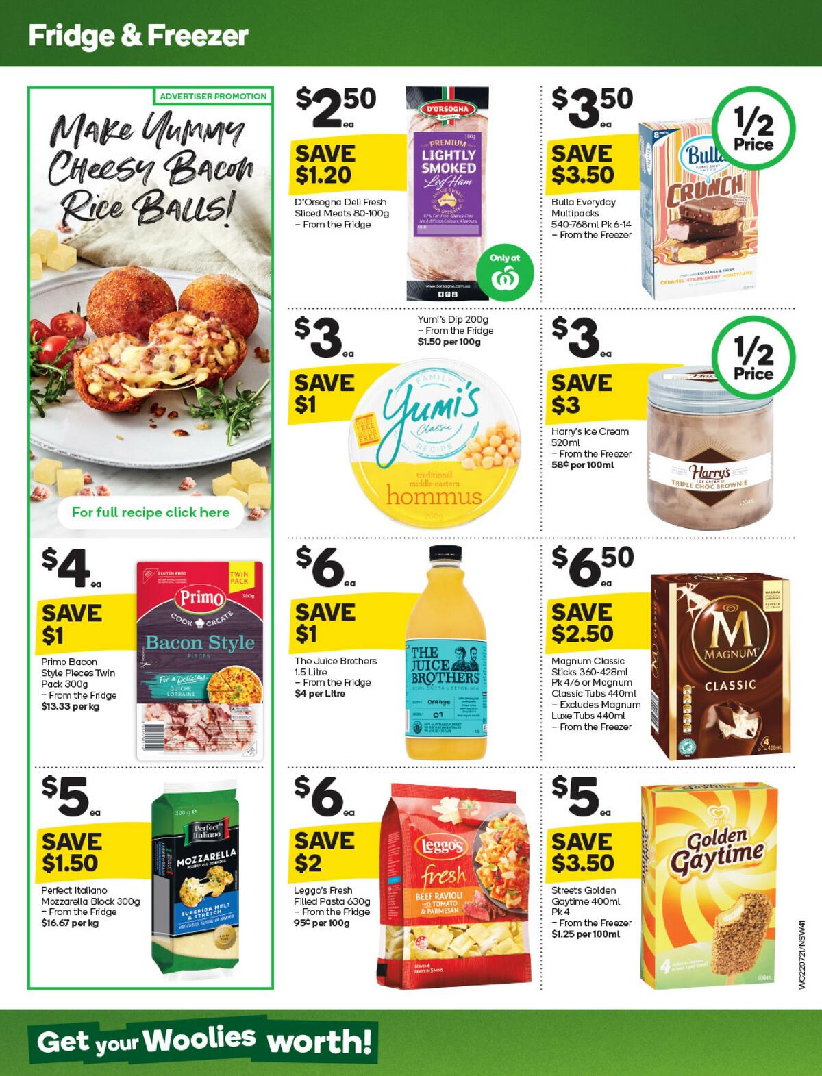 Woolworths Catalogues from 22 July