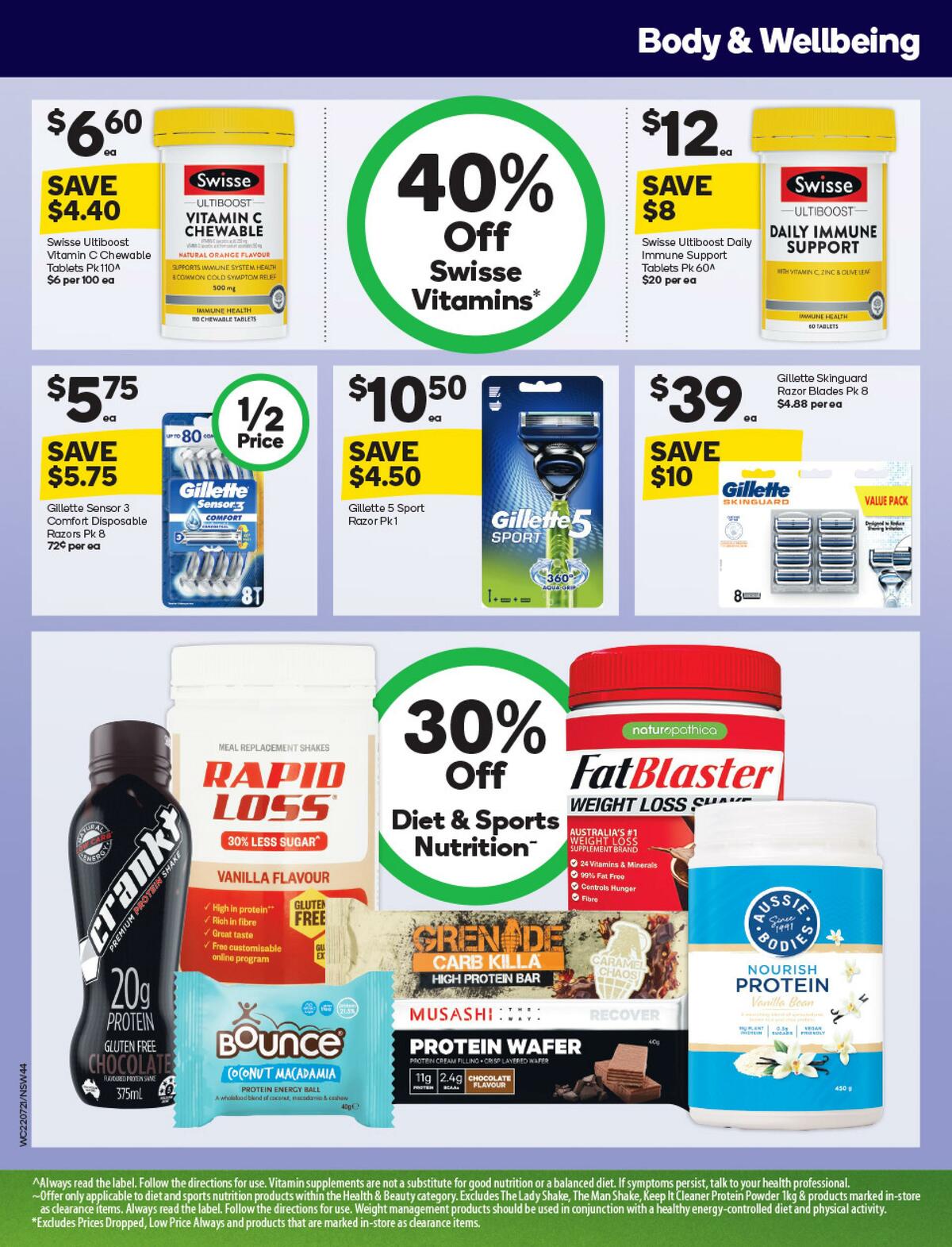 Woolworths Catalogues from 22 July