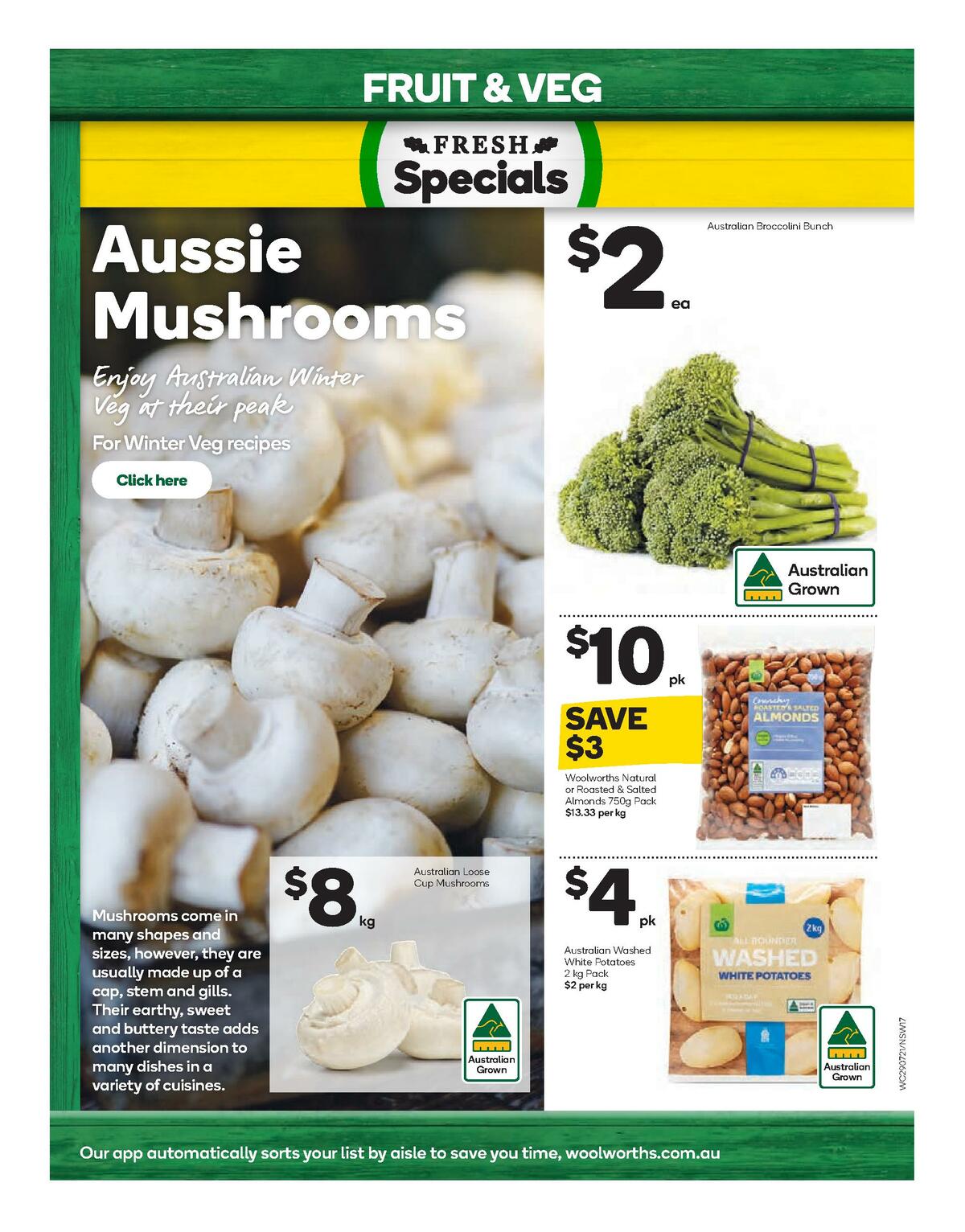 Woolworths Catalogues from 29 July