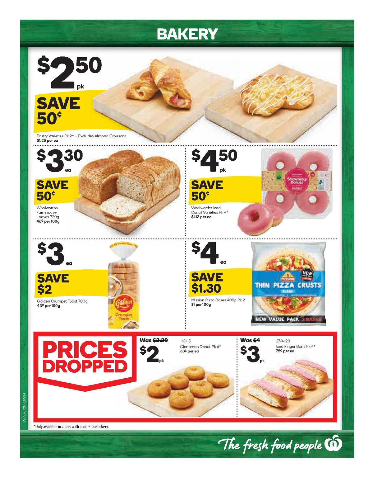 Woolworths Catalogues from 29 July