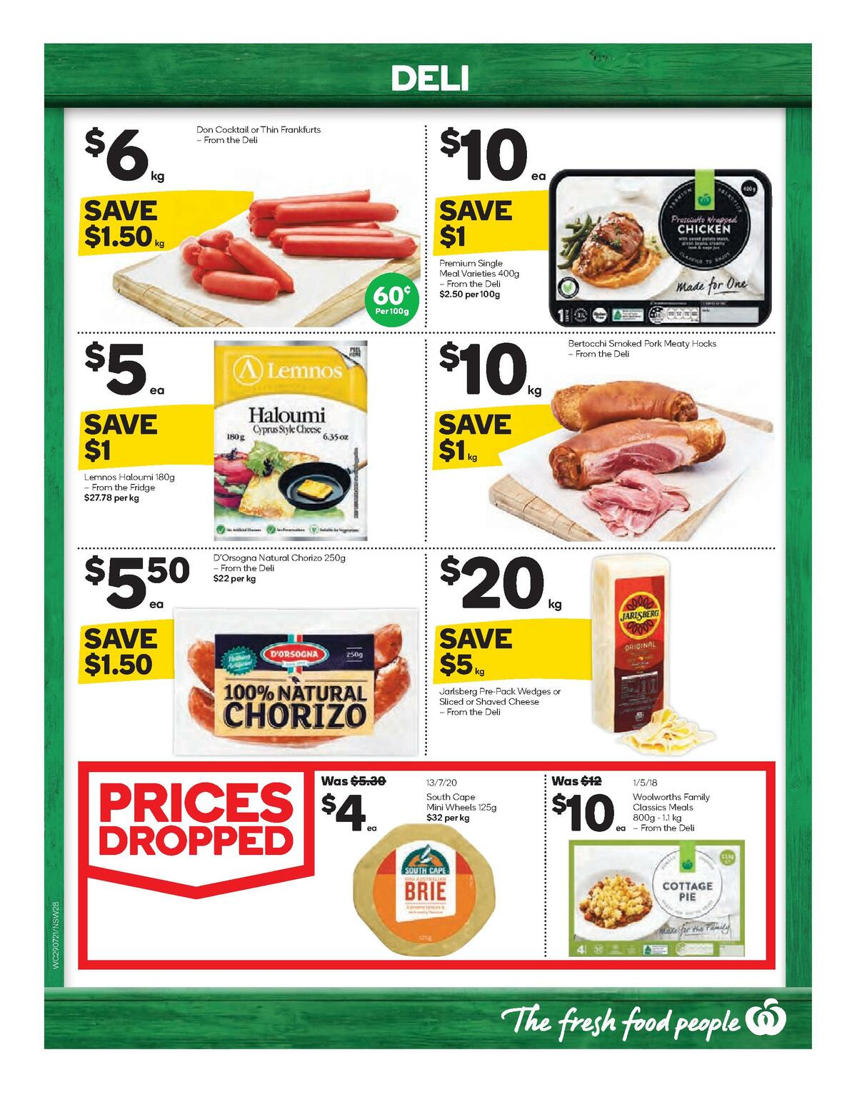 Woolworths Catalogues from 29 July