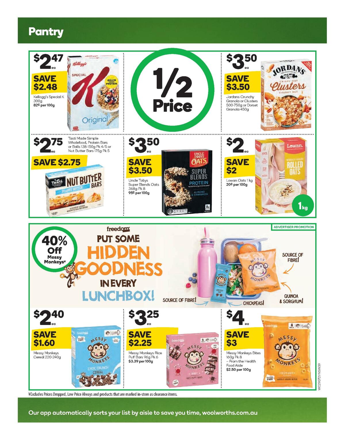 Woolworths Catalogues from 29 July