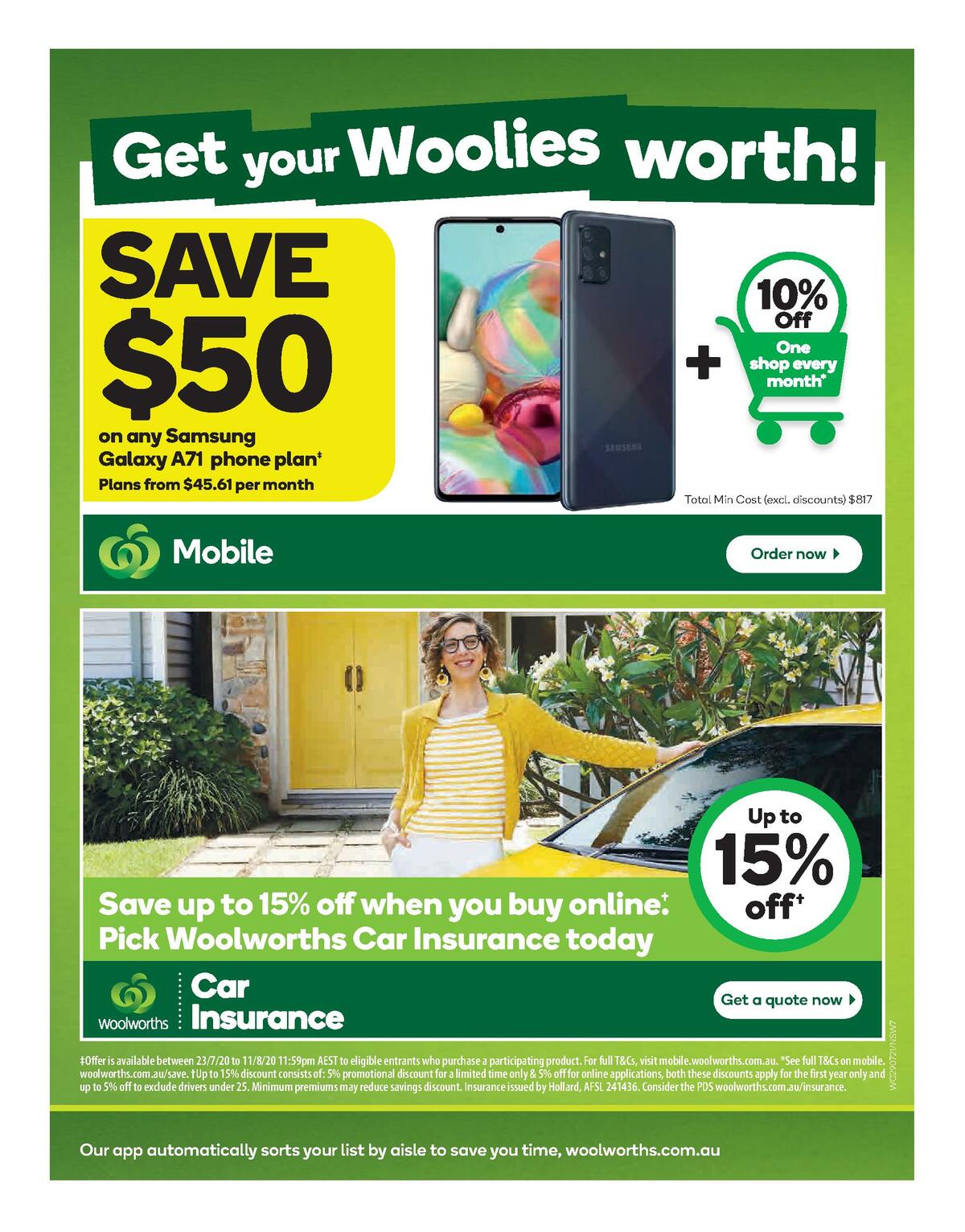 Woolworths Catalogues from 29 July