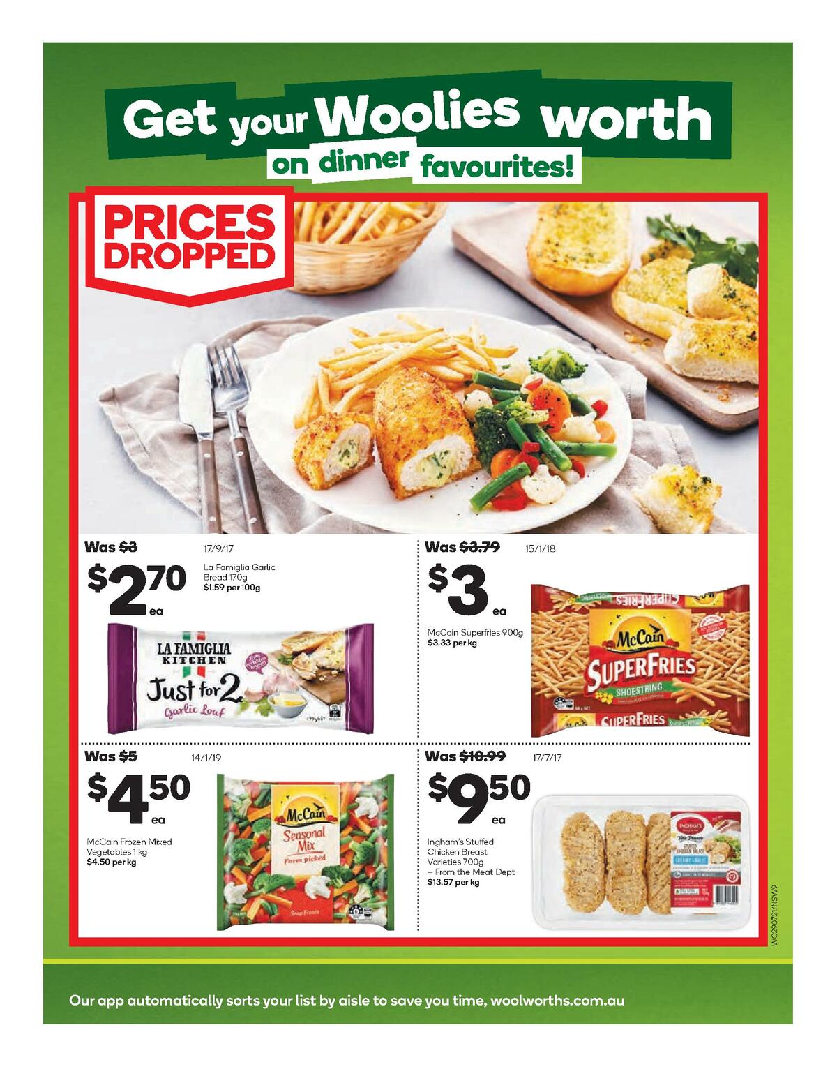 Woolworths Catalogues from 29 July