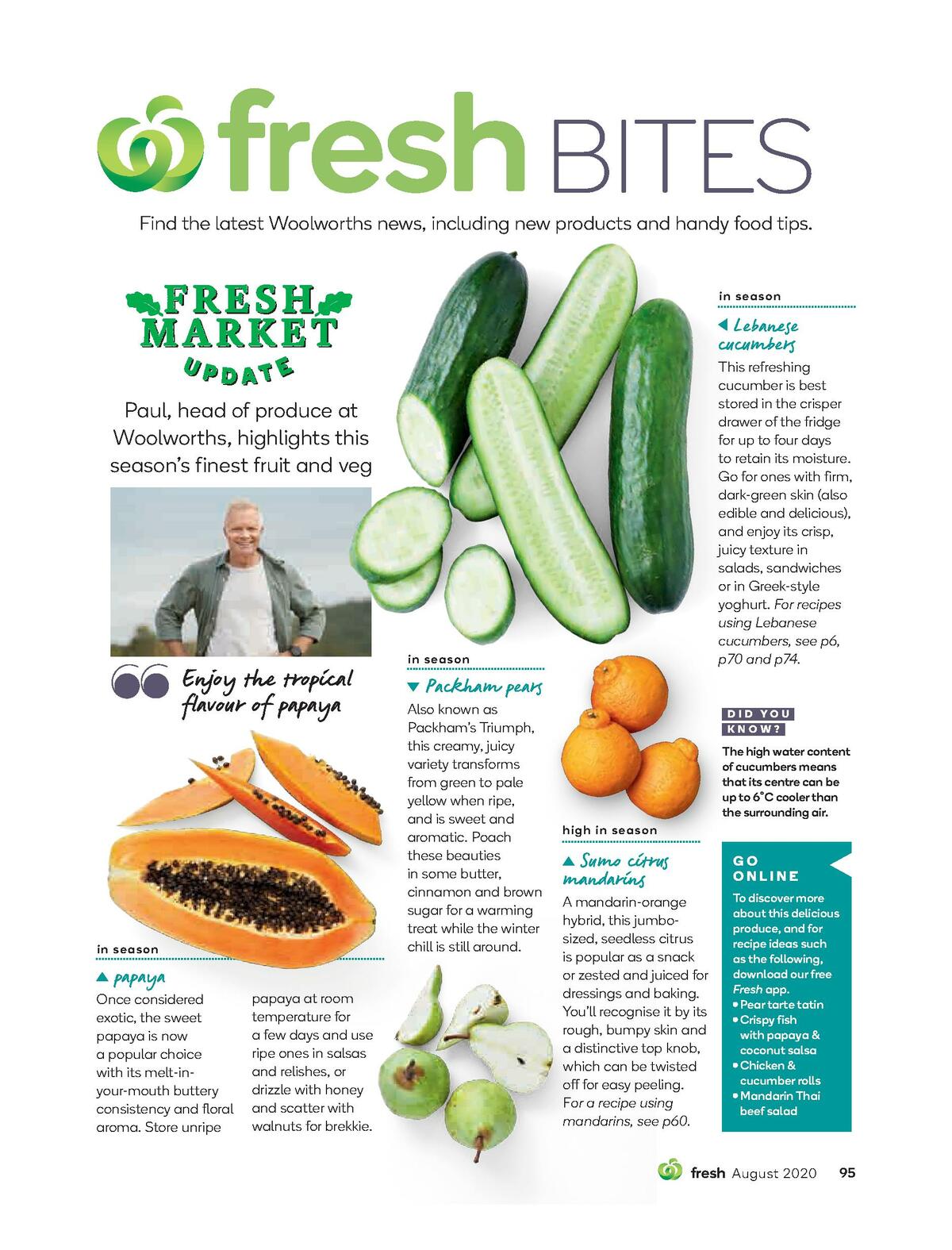 Woolworths Fresh Magazine August Catalogues from 1 August