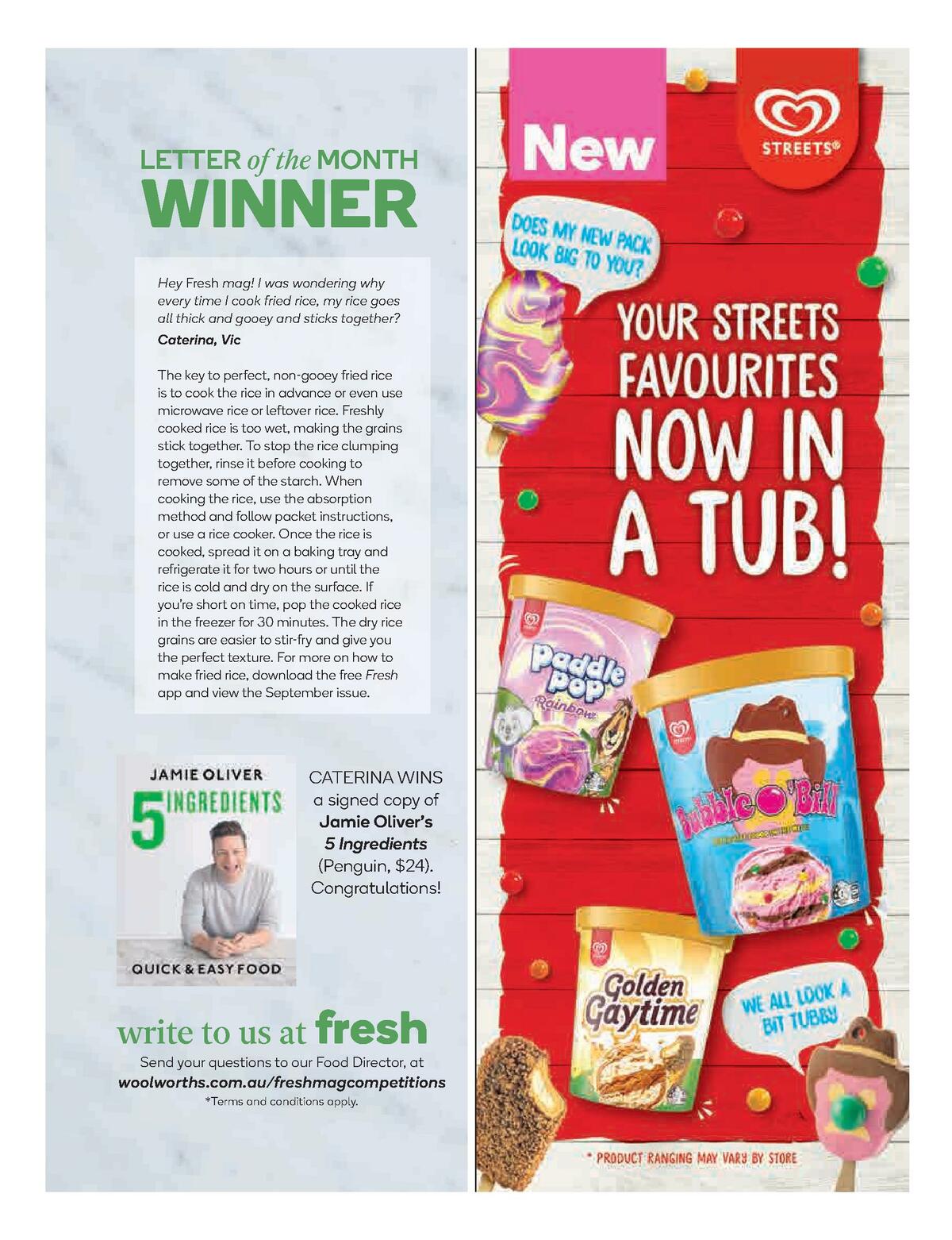 Woolworths Fresh Magazine September Catalogues from 1 September