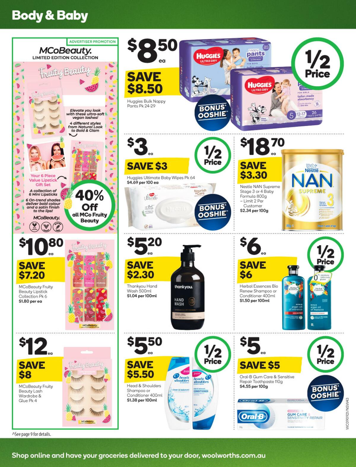 Woolworths Catalogues from 9 September