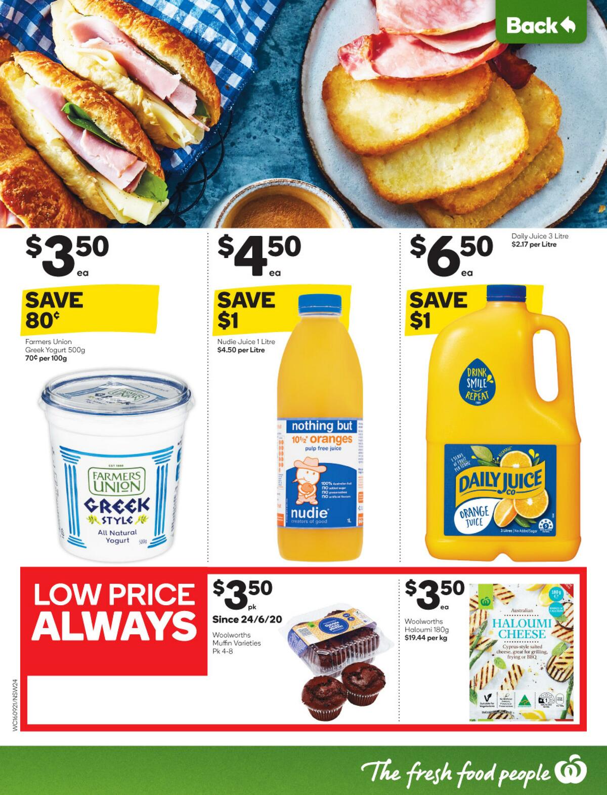 Woolworths Catalogues from 16 September