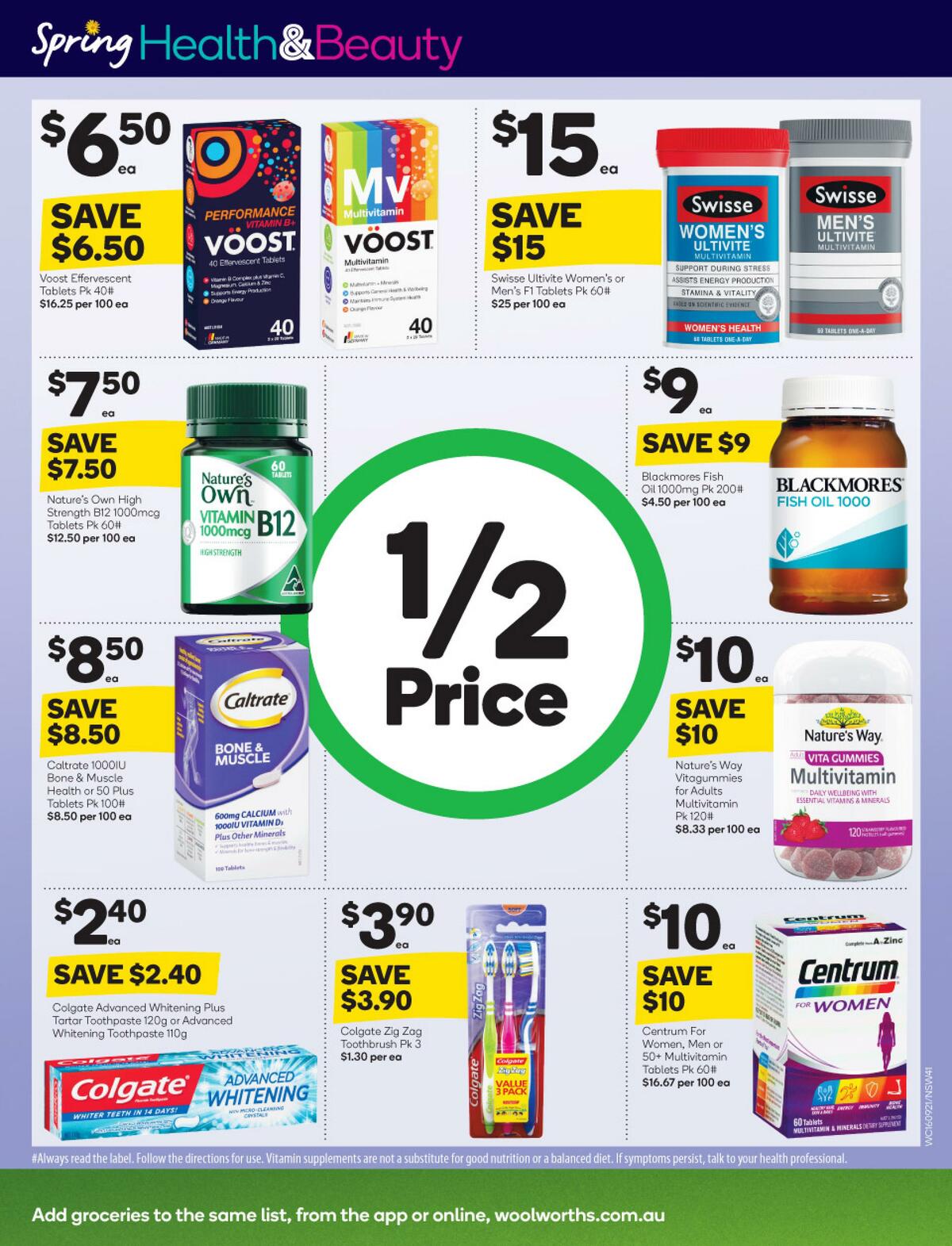 Woolworths Catalogues from 16 September