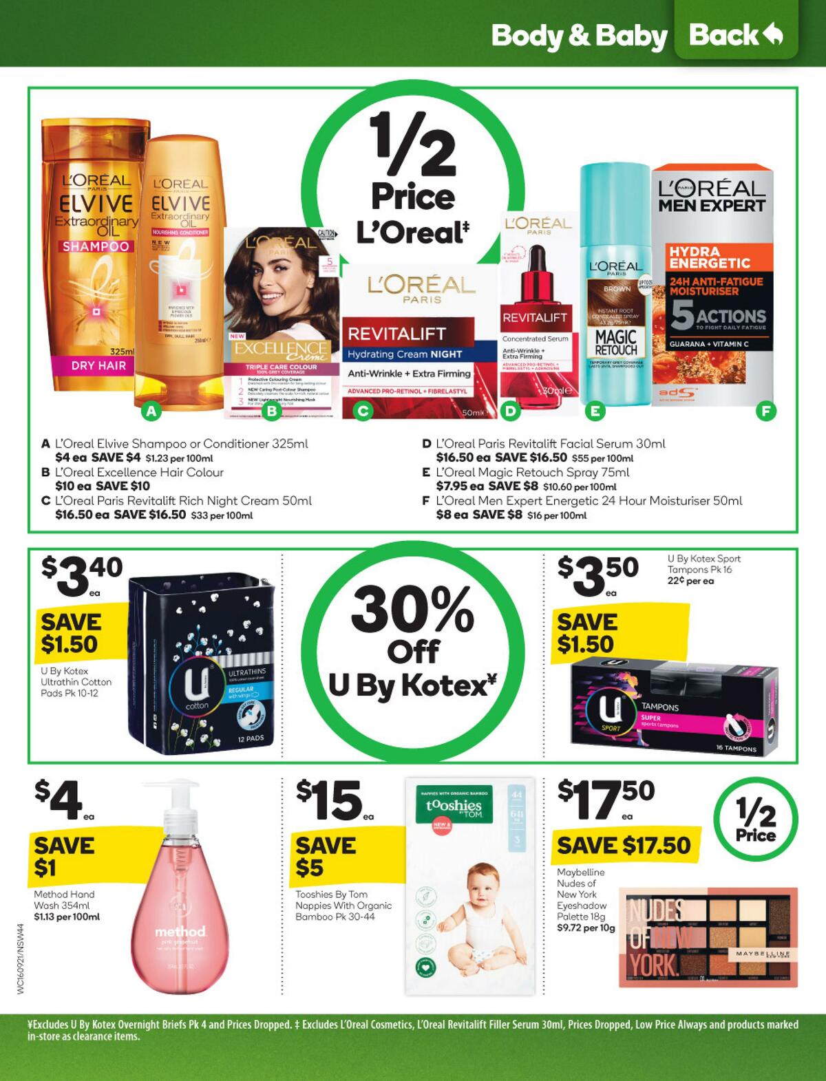 Woolworths Catalogues from 16 September