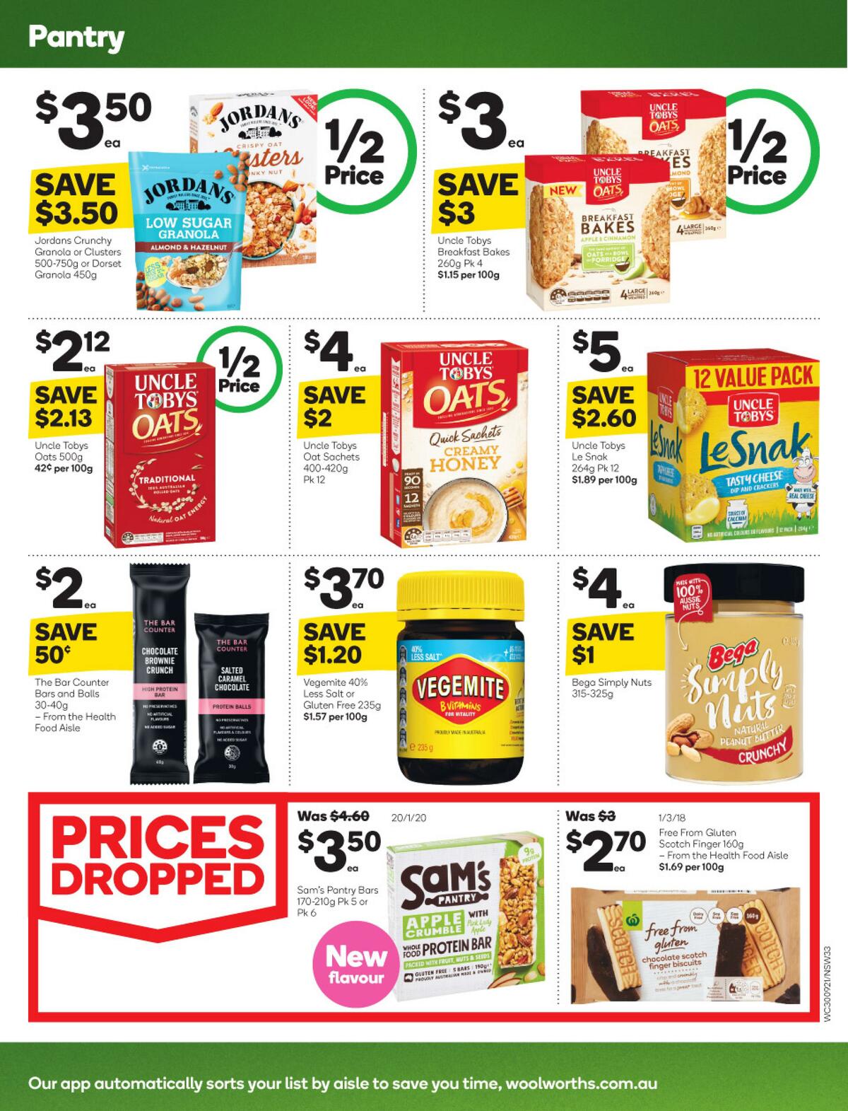 Woolworths Catalogues from 30 September