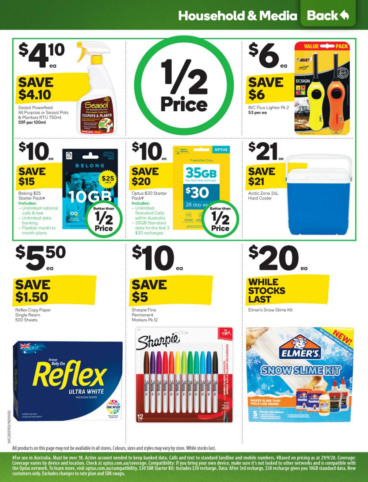 Woolworths Catalogues from 30 September