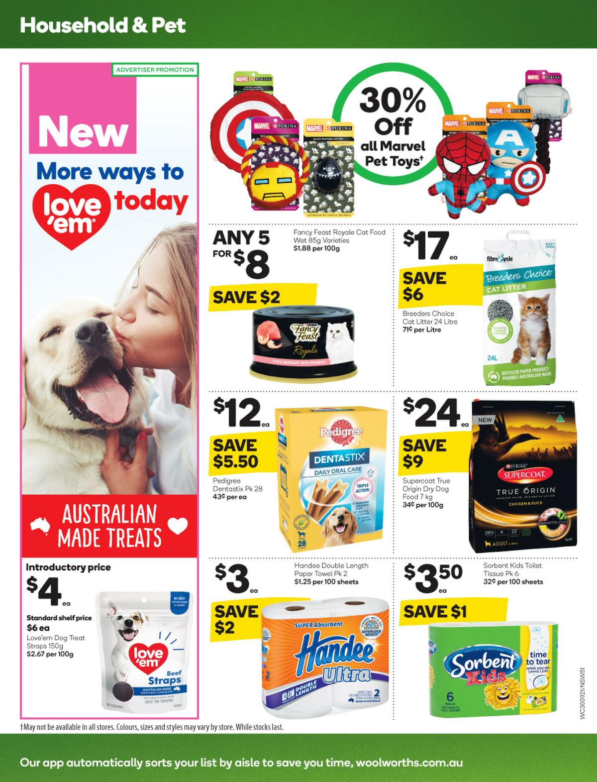 Woolworths Catalogues from 30 September