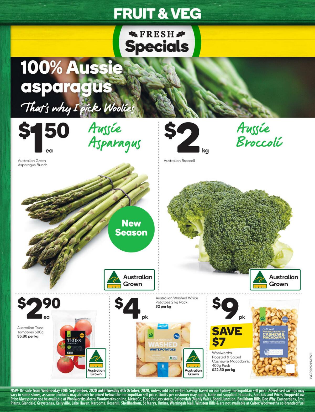 Woolworths Catalogues from 30 September