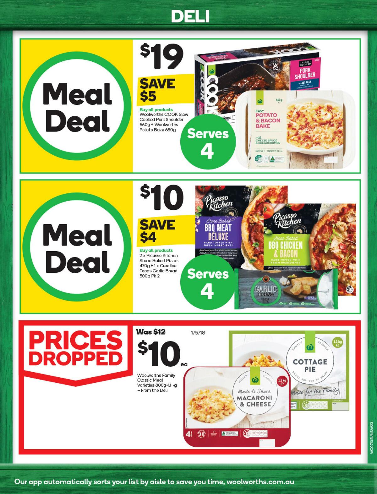 Woolworths Catalogues from 7 October