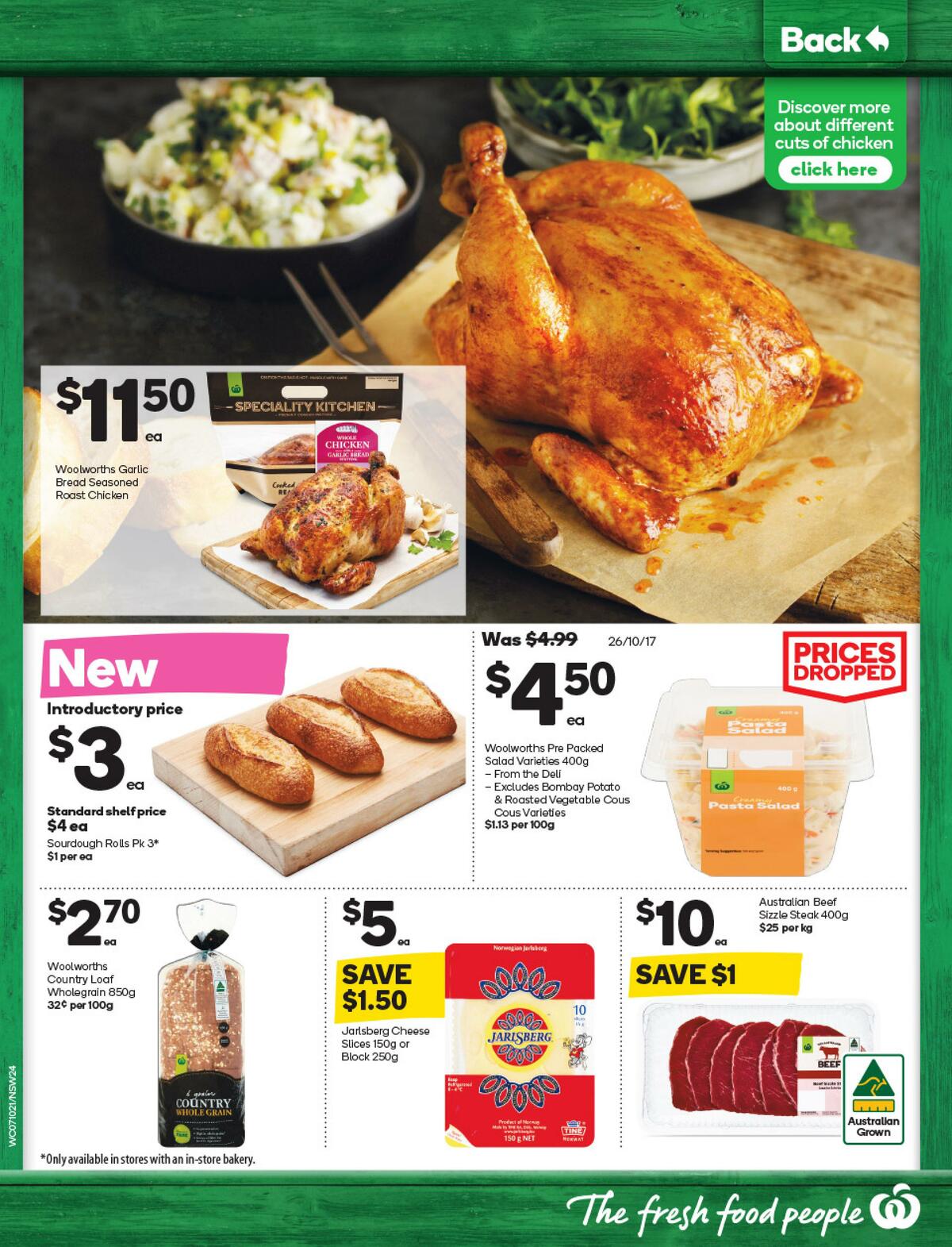 Woolworths Catalogues from 7 October