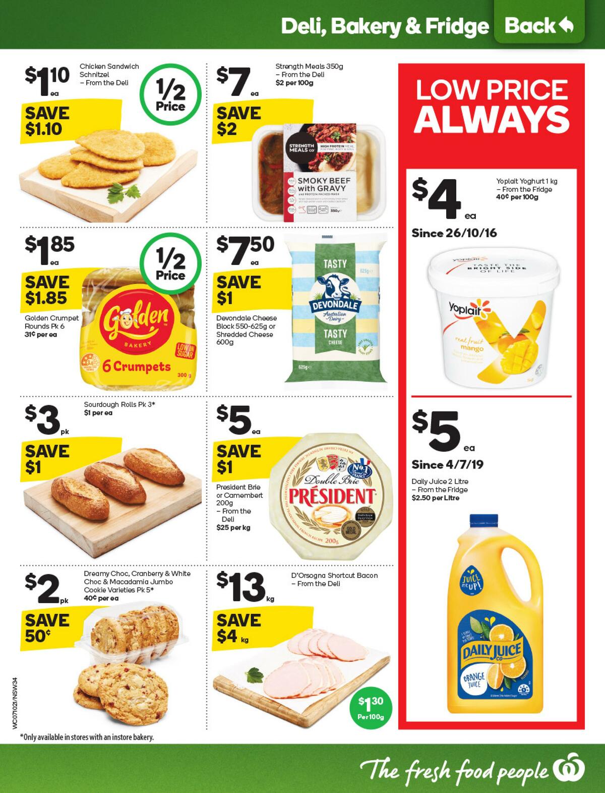 Woolworths Catalogues from 7 October