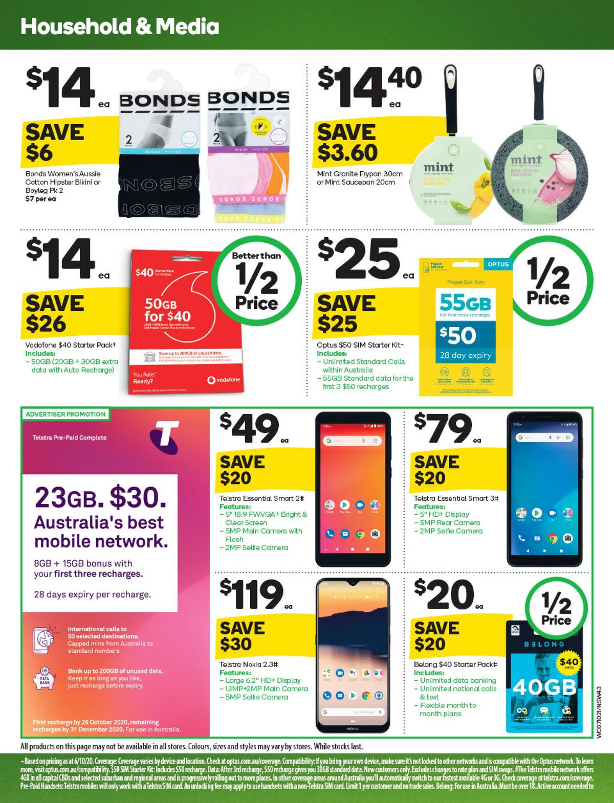 Woolworths Catalogues from 7 October