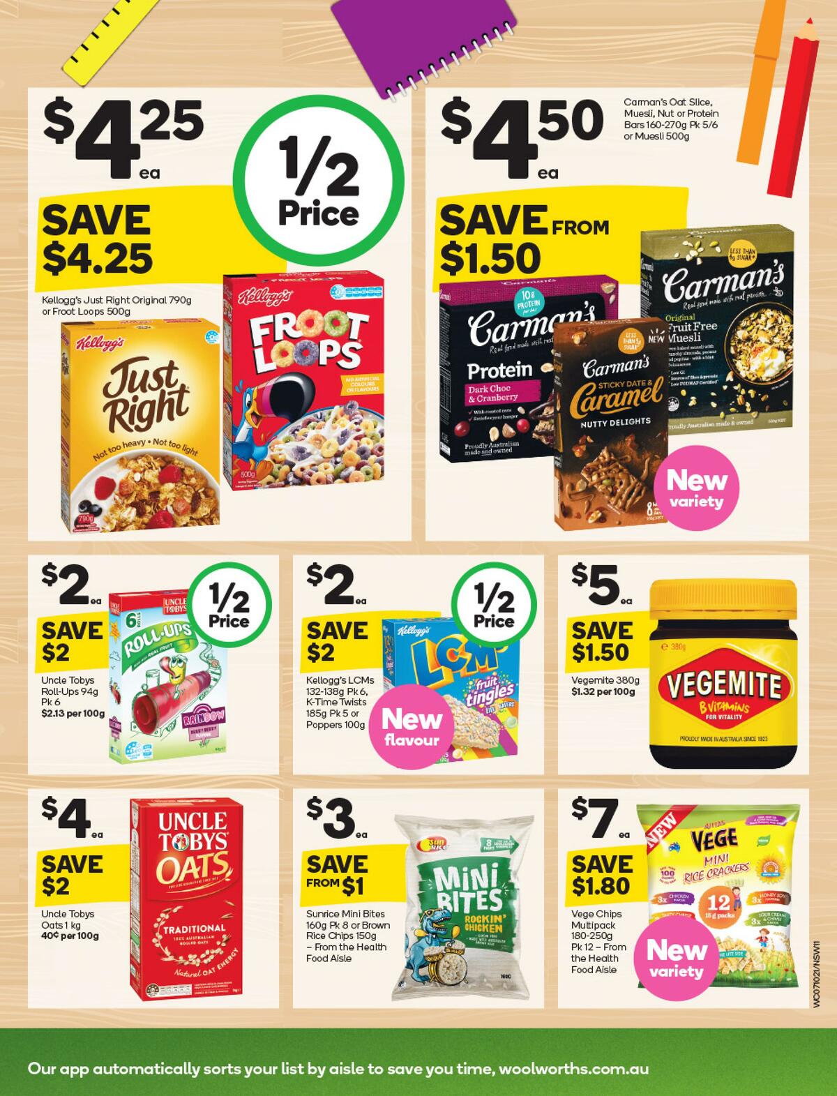 Woolworths Catalogues from 7 October