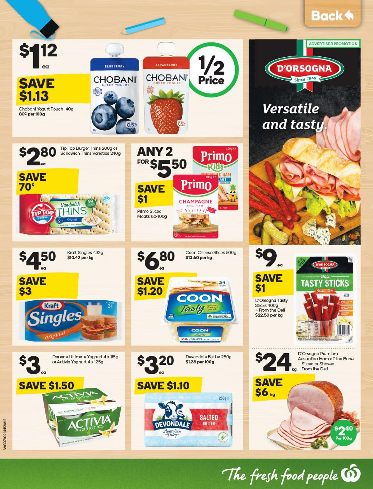 Woolworths Catalogues from 7 October