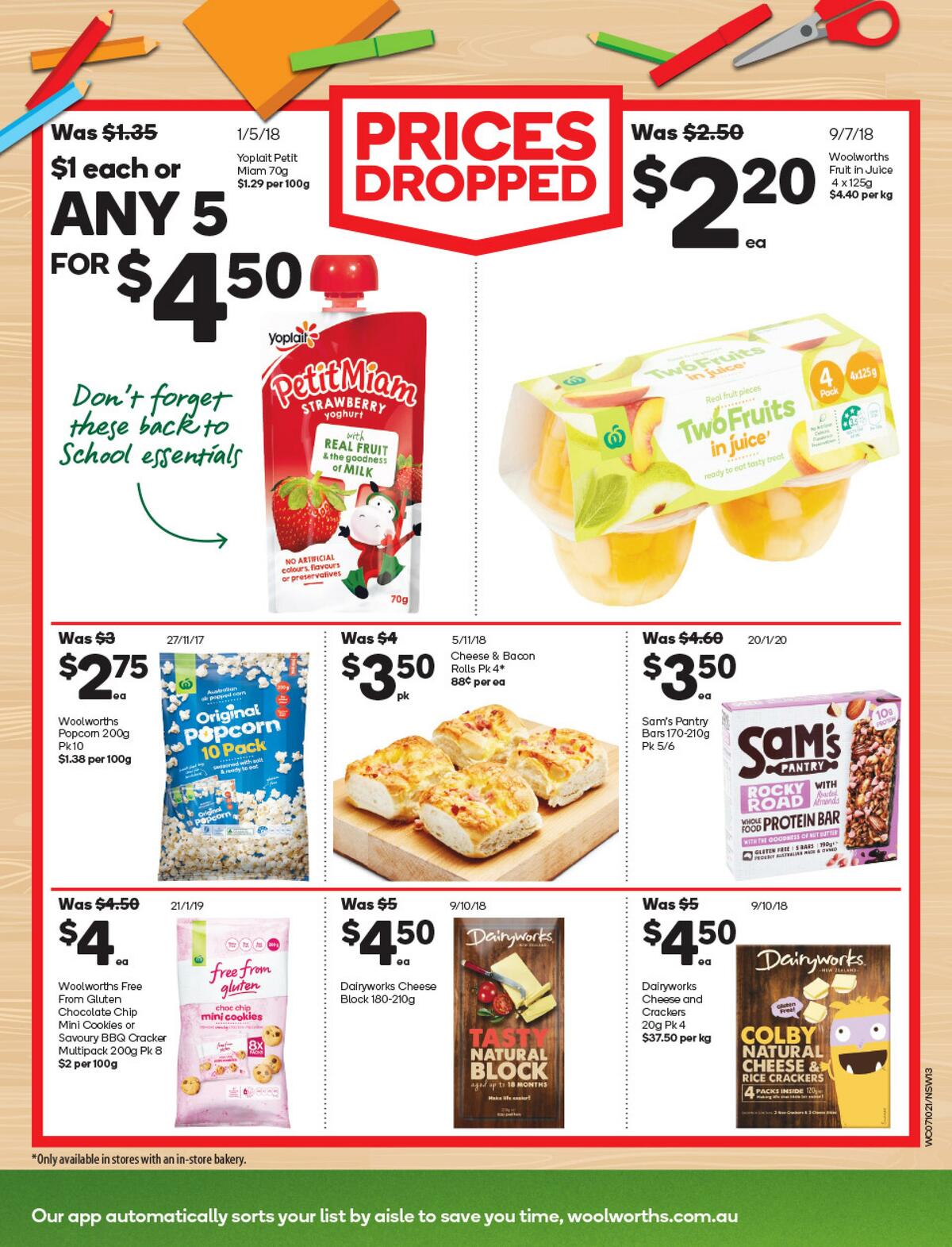 Woolworths Catalogues from 7 October