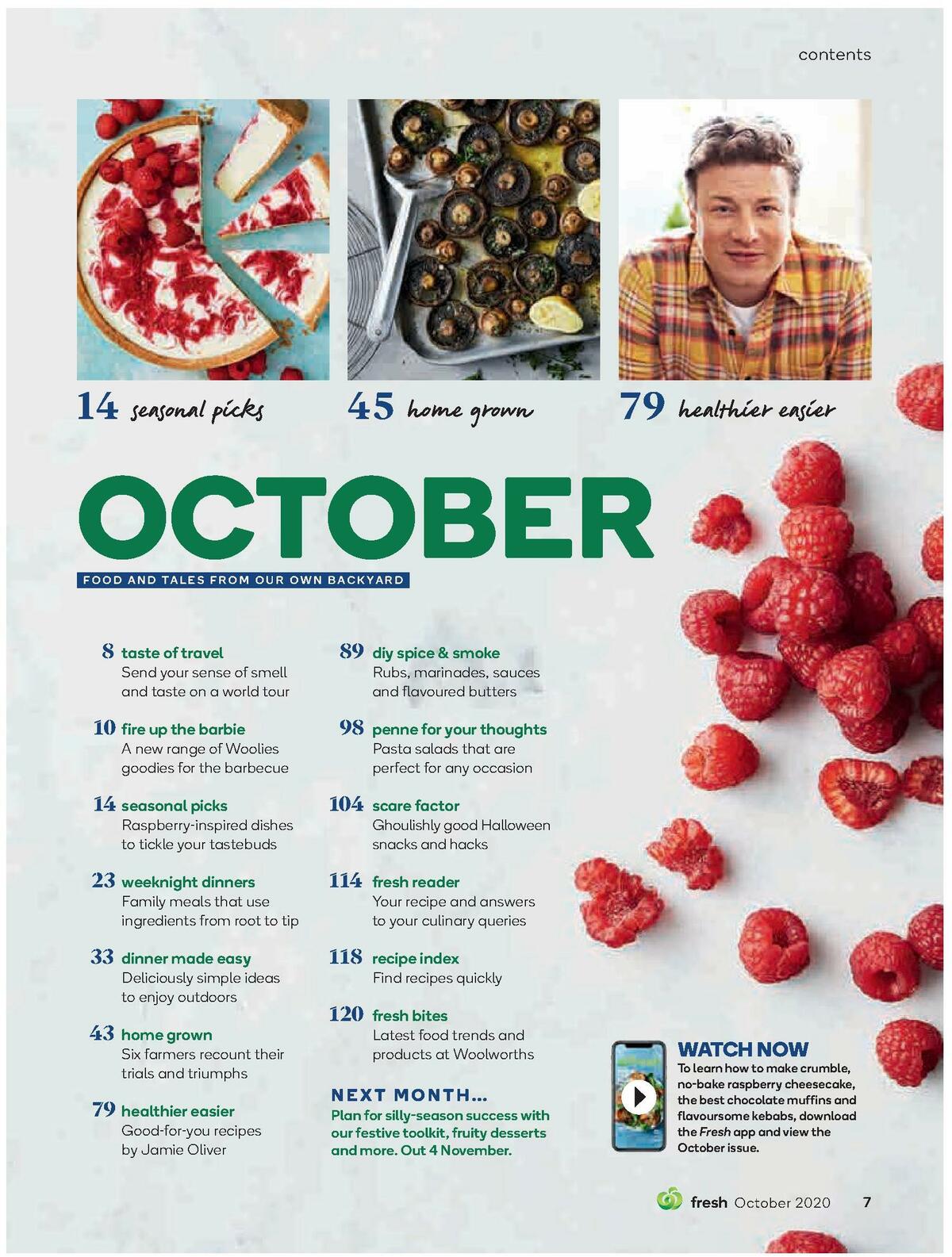 Woolworths Magazine October 2020 Catalogues from 1 October