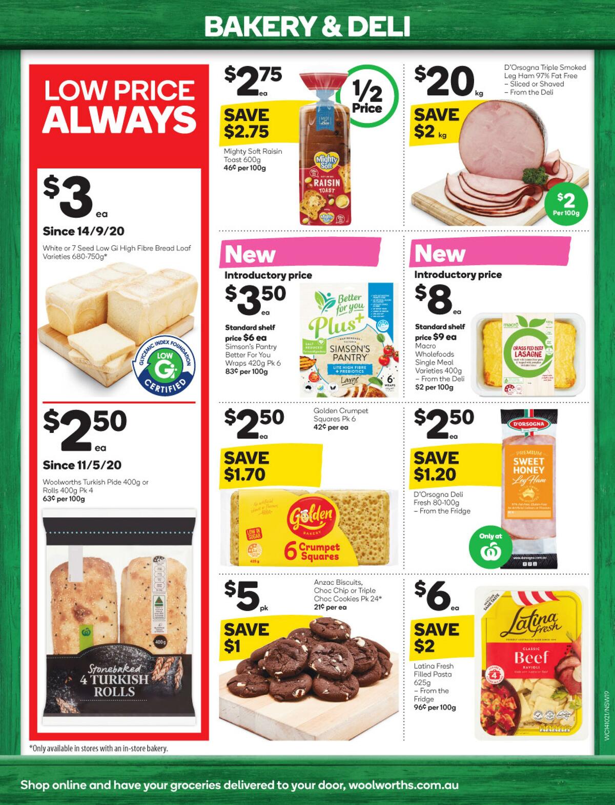 Woolworths Catalogues from 14 October