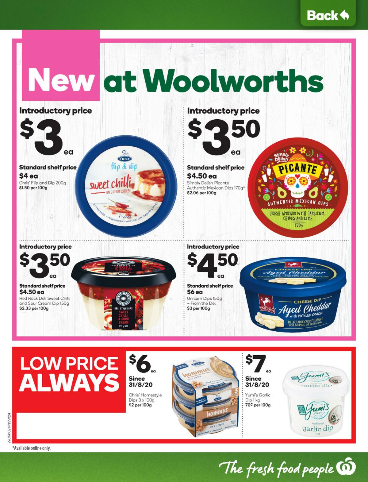 Woolworths Catalogues from 14 October