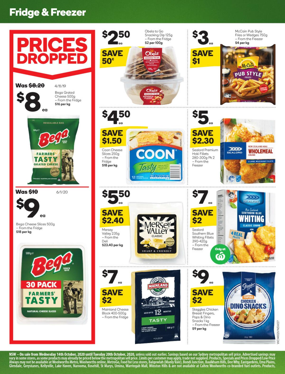 Woolworths Catalogues from 14 October