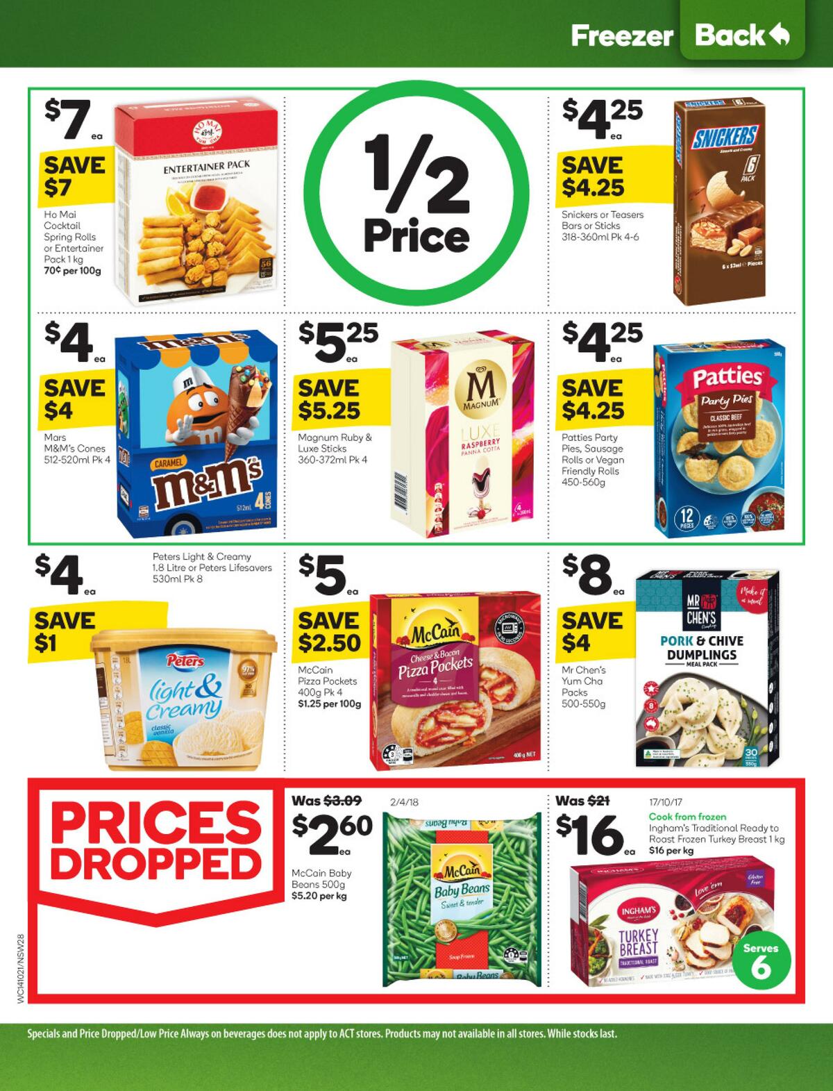 Woolworths Catalogues from 14 October