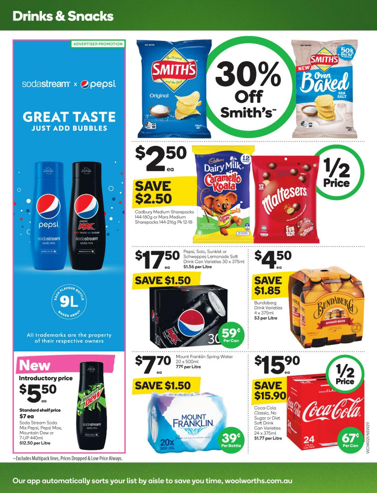 Woolworths Catalogues from 14 October